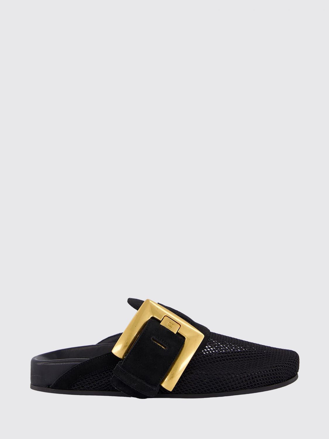 Balmain Balmain Flat Sandal Woman Black Size US 8 / IT 38 - 1 Thumbnail