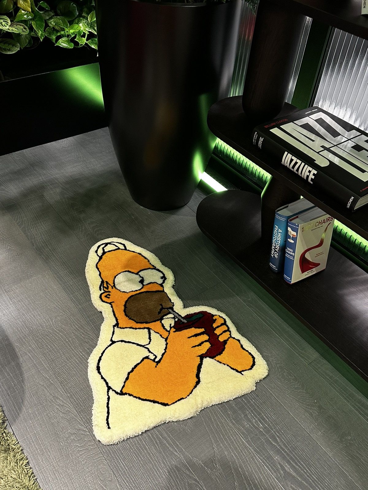 Handmade × The Simpsons Homer Simpson Handmade Rug Size ONE SIZE - 6 Thumbnail