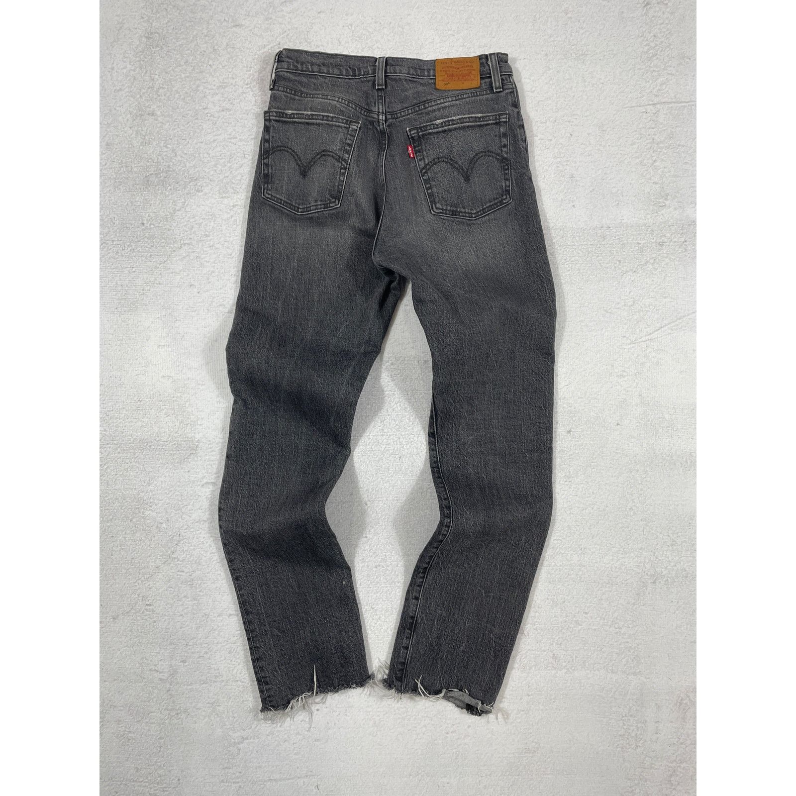 Levi's Vintage Levis 501 Black Pre-owned Jeans - Women's 27Wx32L Size 32" / US 10 / IT 46 - 2 Thumbnail
