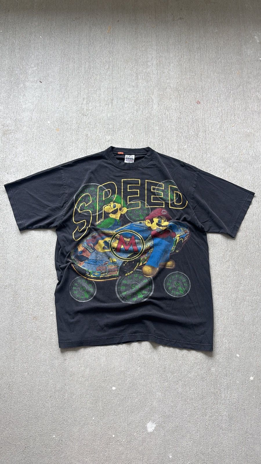 Vintage Nascar x Mario Tee Size US XXL / EU 58 / 5 - 1 Thumbnail