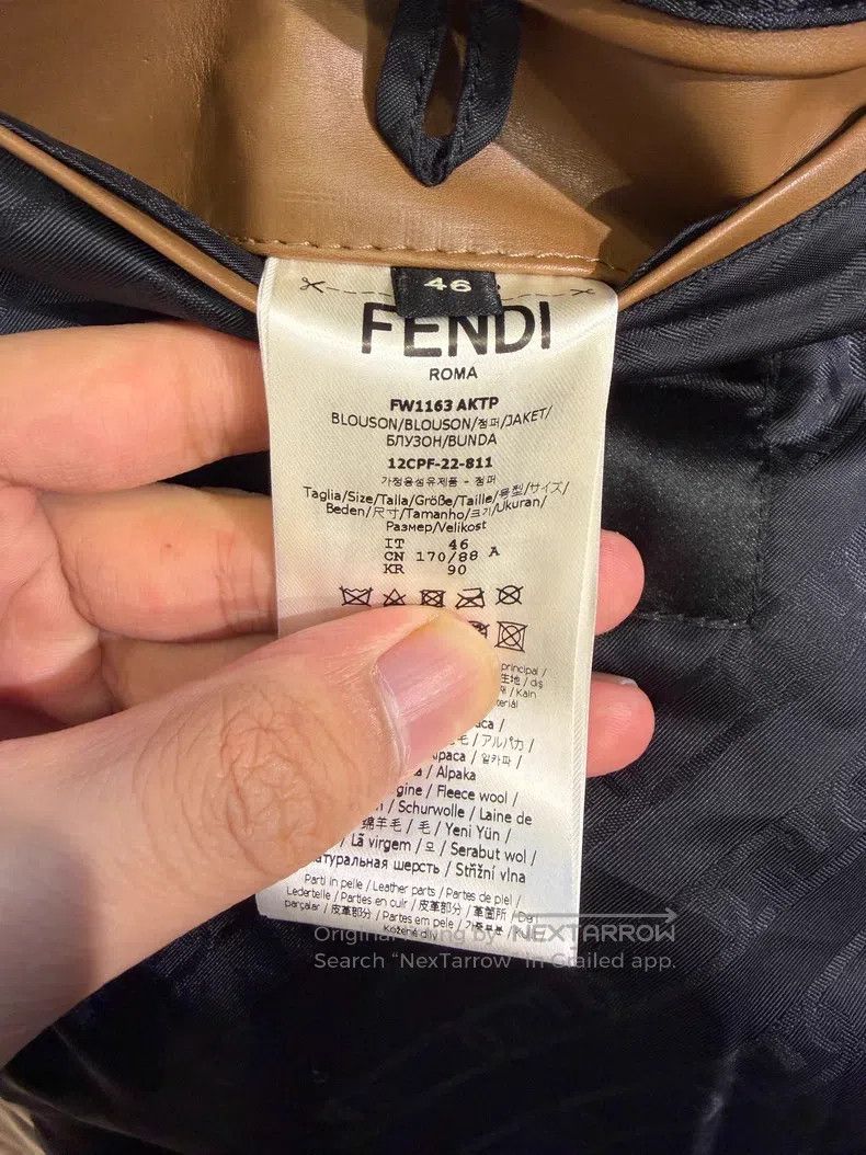 Fendi Fendi Lambswool jacket Size US S / EU 44-46 / 1 - 6 Thumbnail