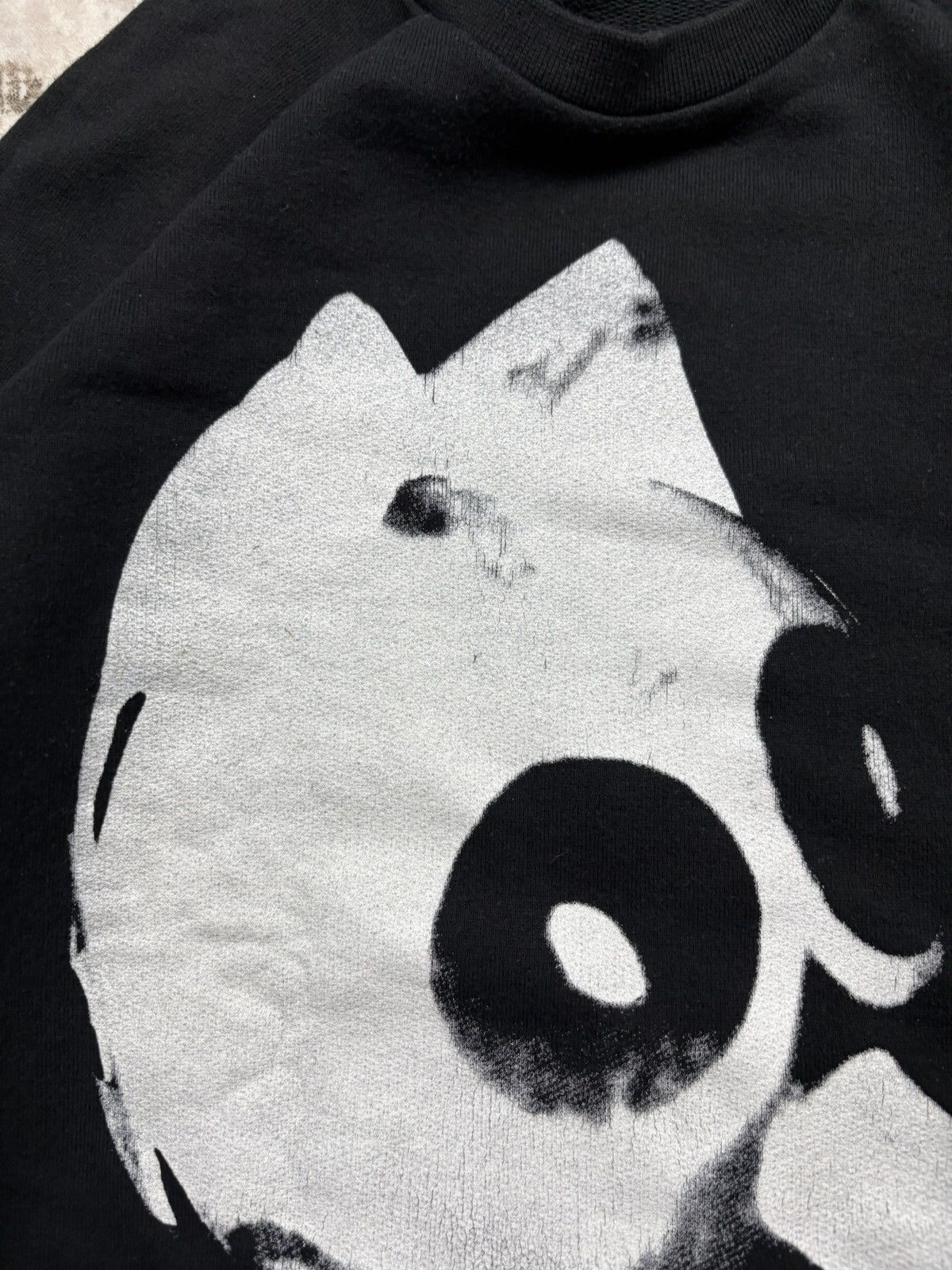 Helmut Lang Helmut Lang Felix The Cat Crewneck Vintage 2003 Rare Archive Size S / US 4 / IT 40 - 6 Thumbnail