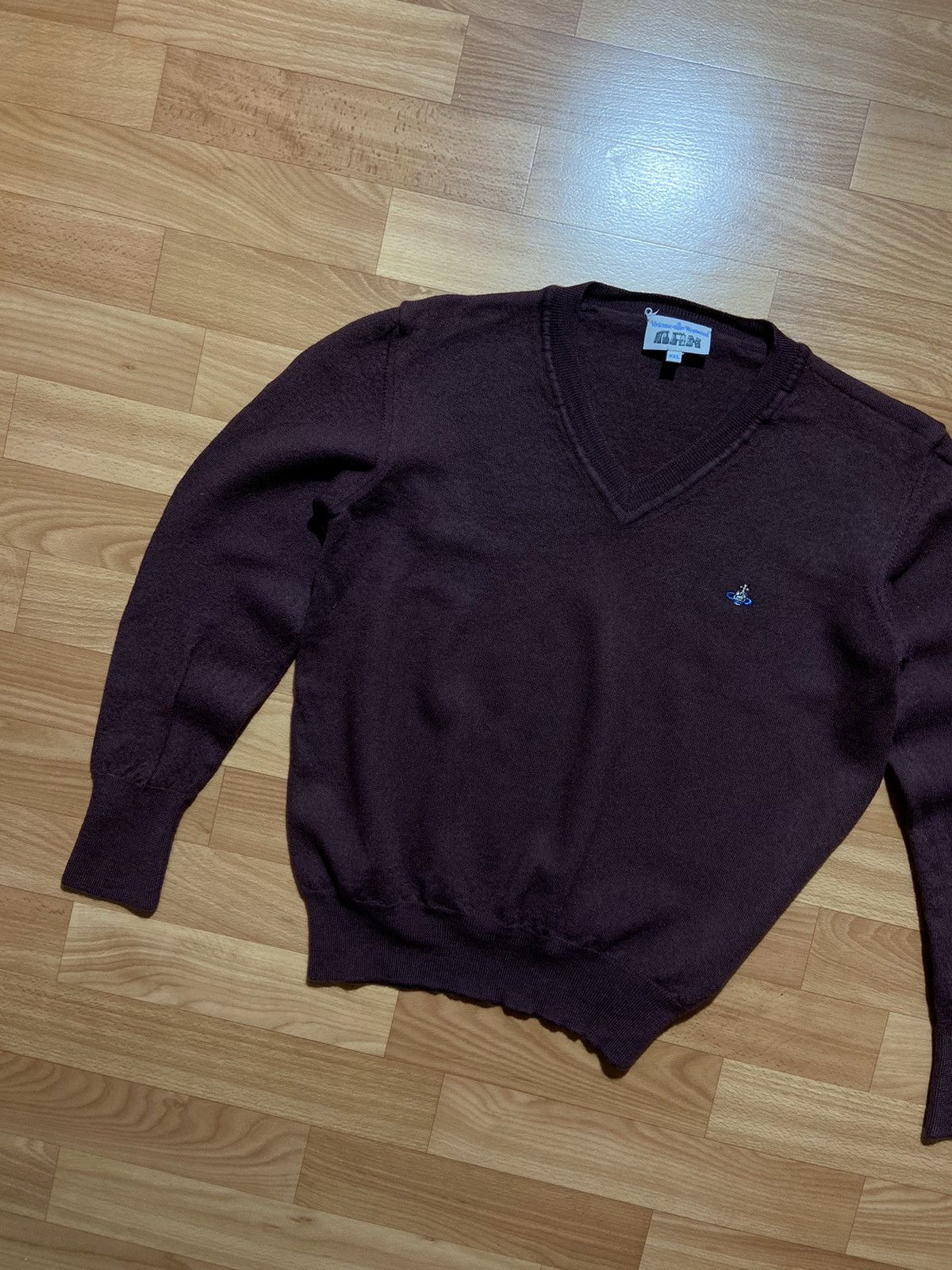 Vivienne Westwood Vivienne Westwood Wool Sweater Designed Style Logo Knitwear Size US XS / EU 42 / 0 - 2 Thumbnail