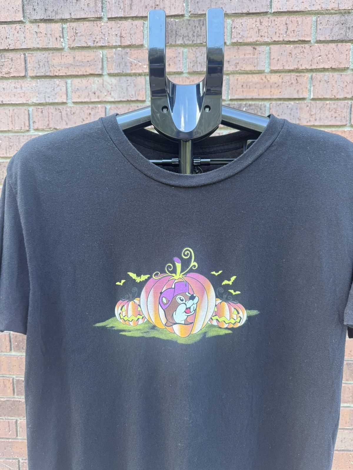 Other Bucees Halloween Glow In The Dark T Shirt Black Haunt It Size US L / EU 52-54 / 3 - 3 Thumbnail