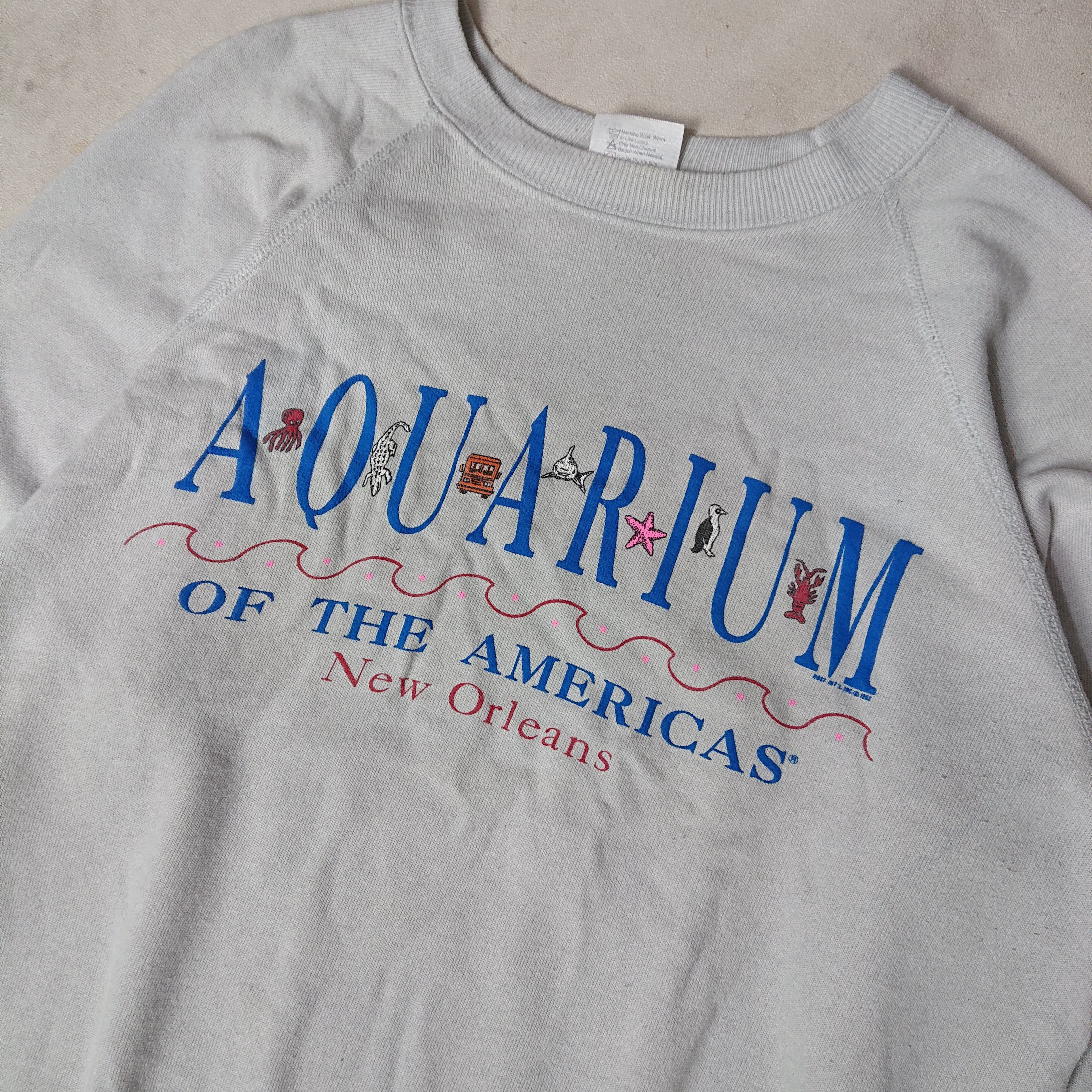 Hanes Vintage Hanes Aquarium of the Americas Build up Size US M / EU 48-50 / 2 - 2 Thumbnail