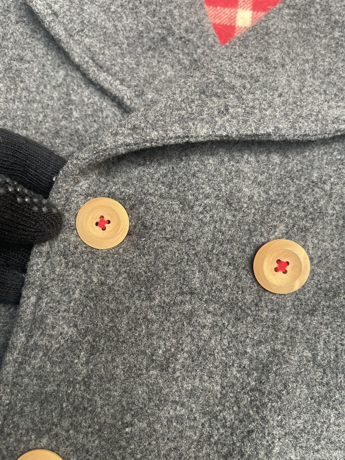45rpm 45rpm Japan Wool Double-Breasted Jacket Tartan Lined Size US S / EU 44-46 / 1 - 6 Thumbnail