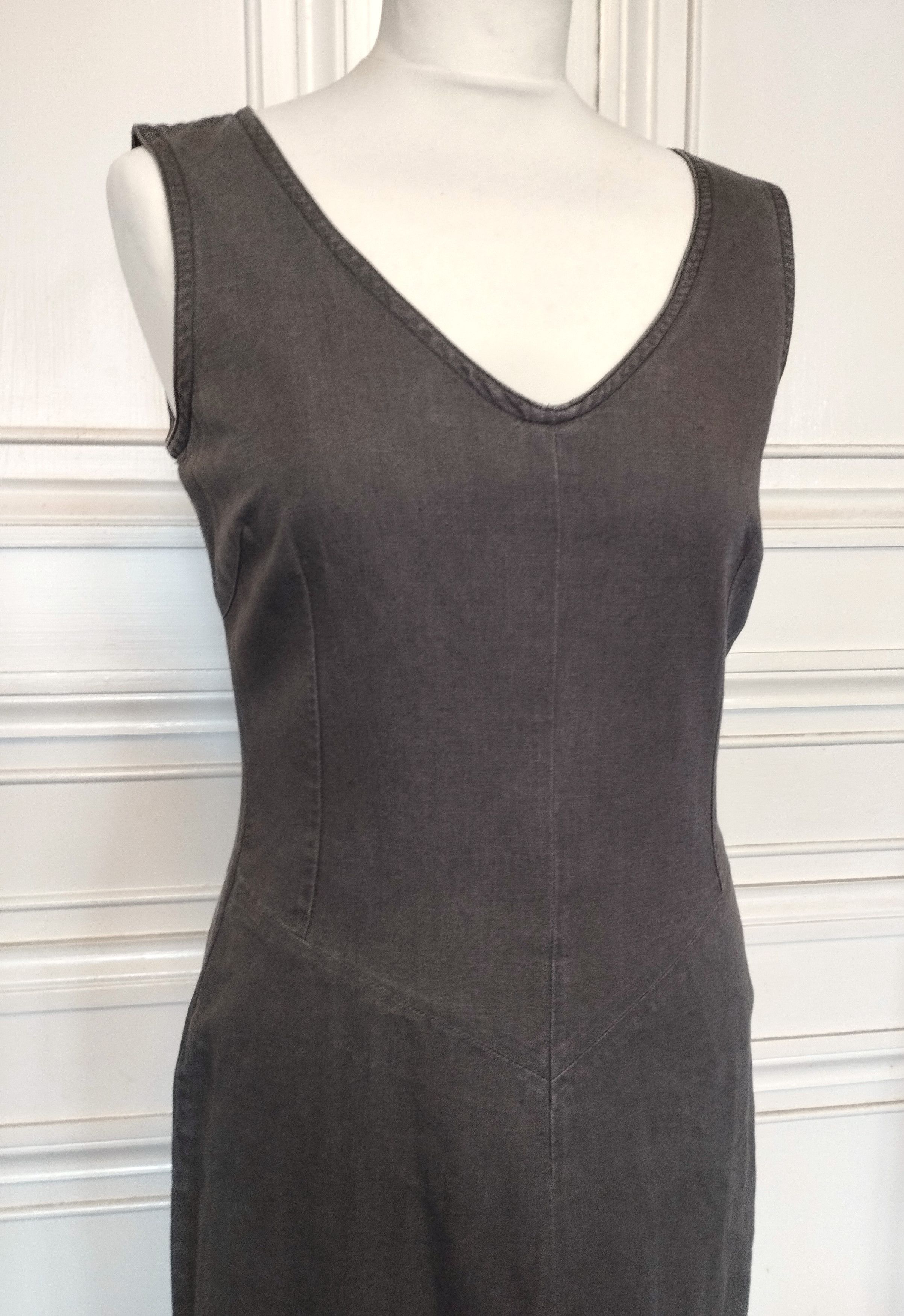 Calvin Klein Calvin Klein Robe Lin Natural T XS Size XS / US 0-2 / IT 36-38 - 5 Thumbnail