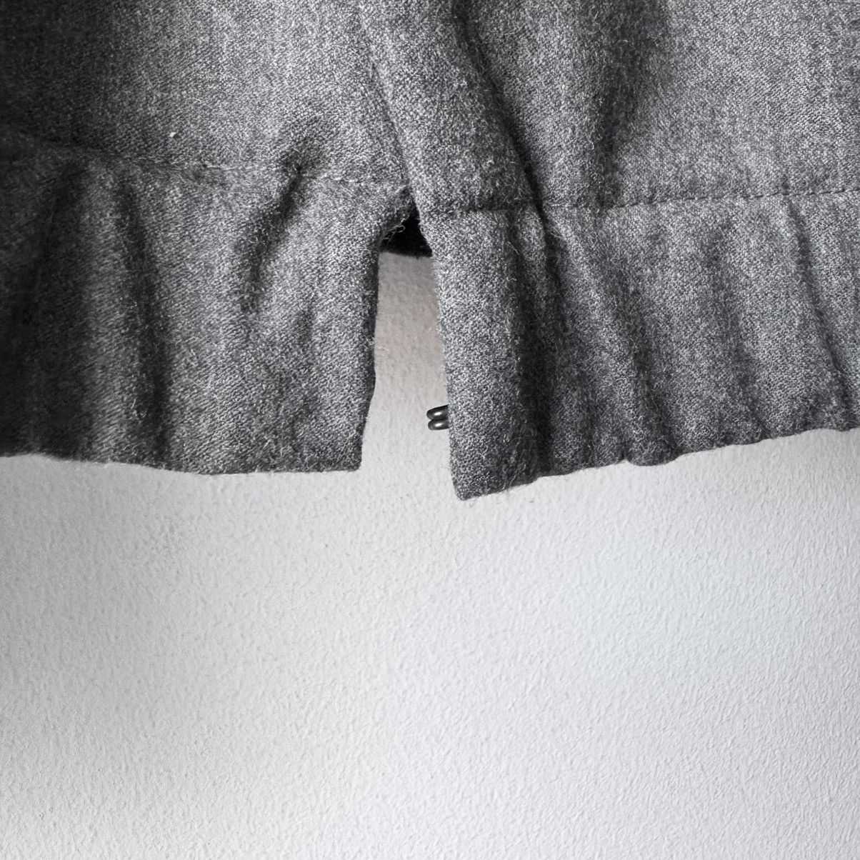 Dries Van Noten Dries Van Noten FW2007 Gray Cropped Wool Blazer Jacket Size US M / EU 48-50 / 2 - 6 Thumbnail