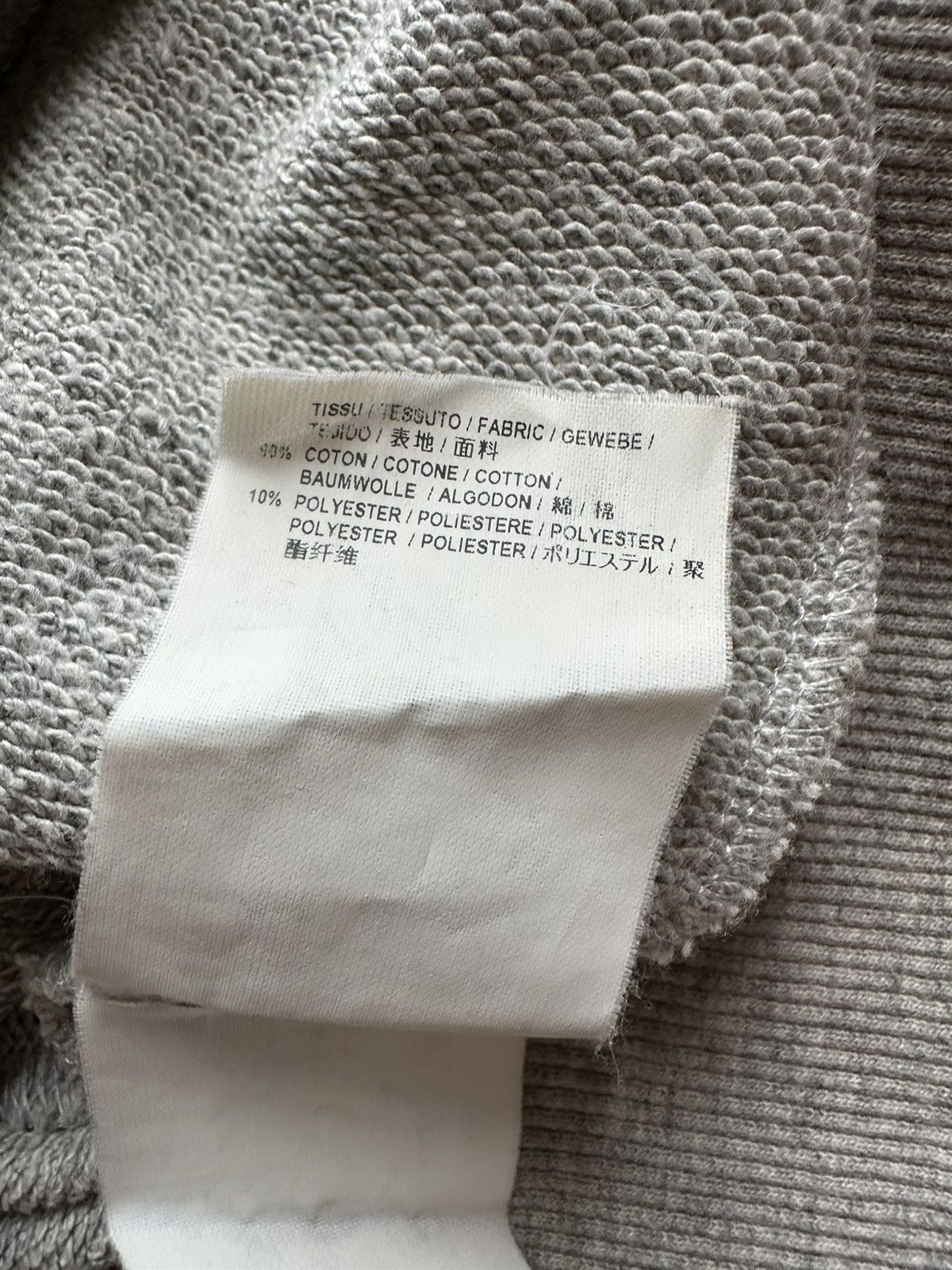 Saint Laurent Paris Saint Laurent glitter patch grey sweater sweatshirt crew XL Size US XL / EU 56 / 4 - 21 Thumbnail