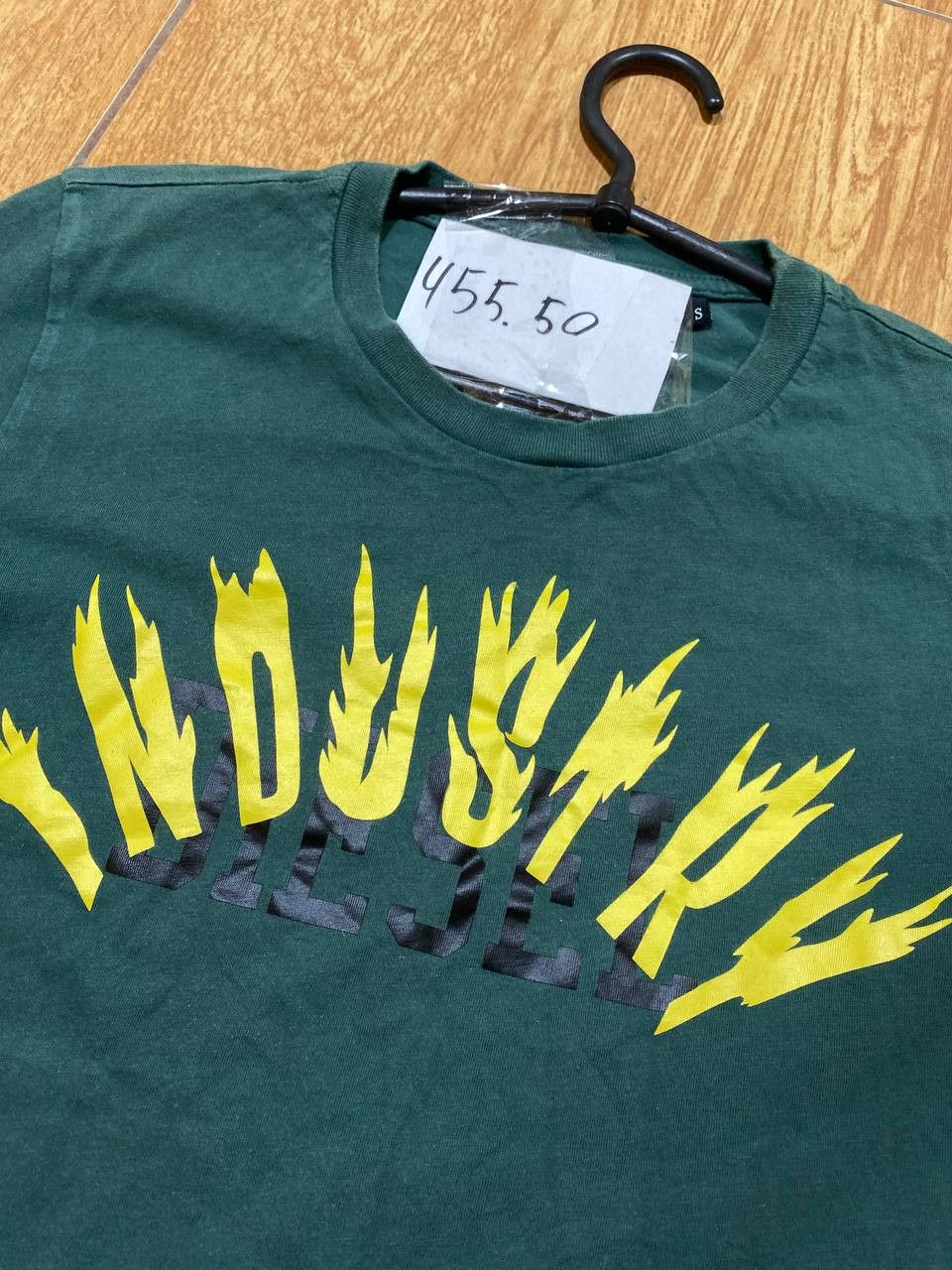 Diesel Diesel Industry Team T-Shirt Green Graphic tee streetwear Size US S / EU 44-46 / 1 - 8 Thumbnail