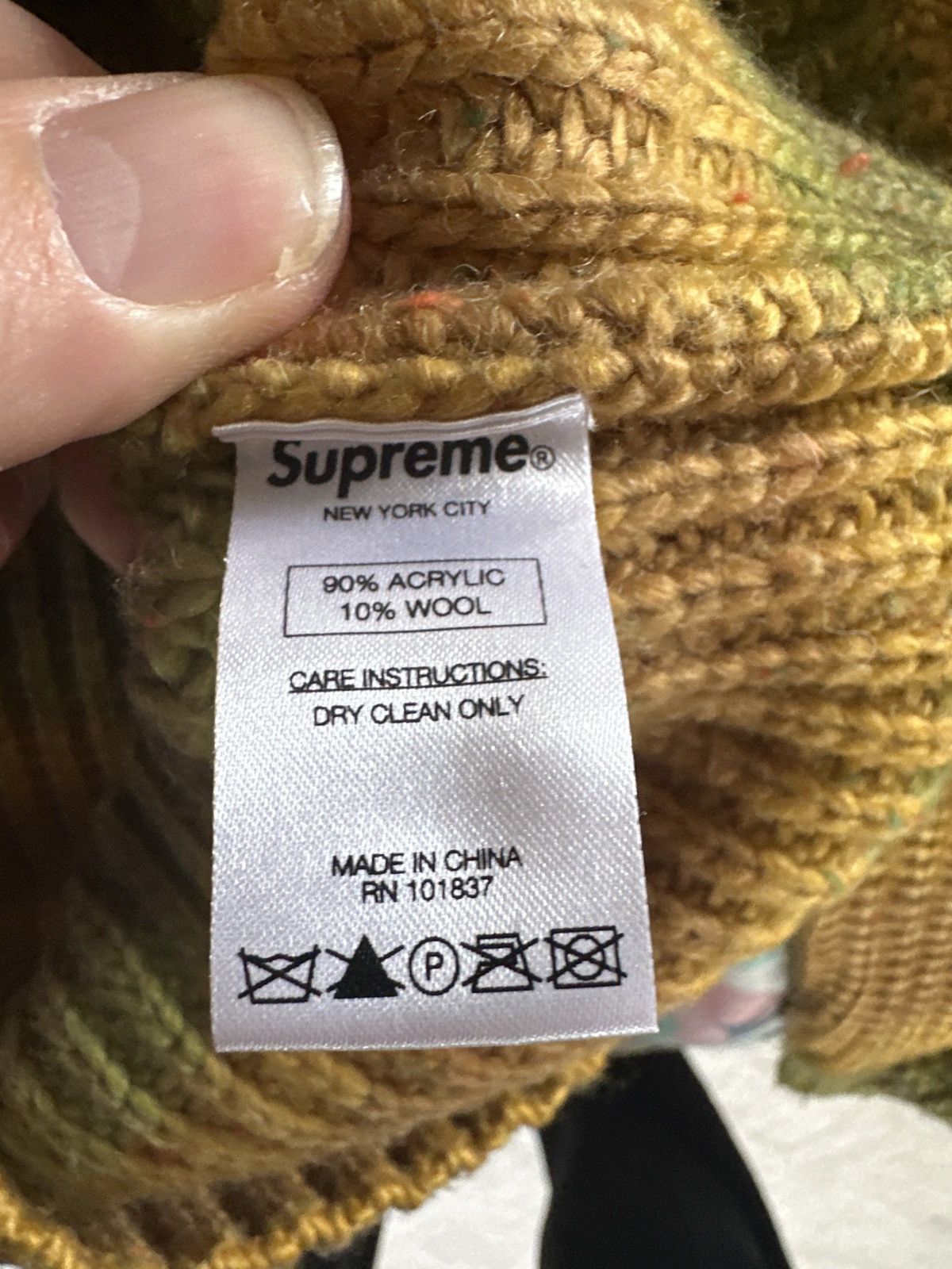 Supreme Supreme Wool Ombre Stripe Sweater S/L AW2017 Size US L / EU 52-54 / 3 - 6 Thumbnail