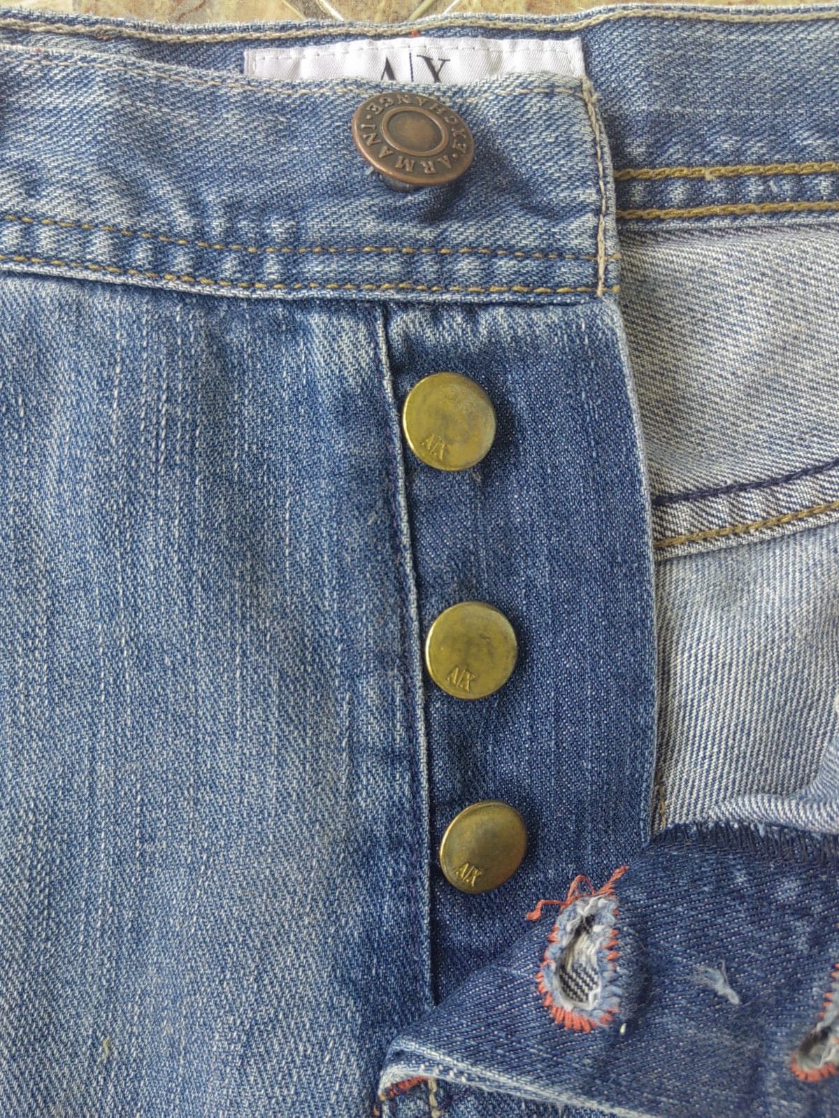 Armani Exchange Armani exchange trashed boot cut denim Size US 28 / EU 44 - 3 Thumbnail