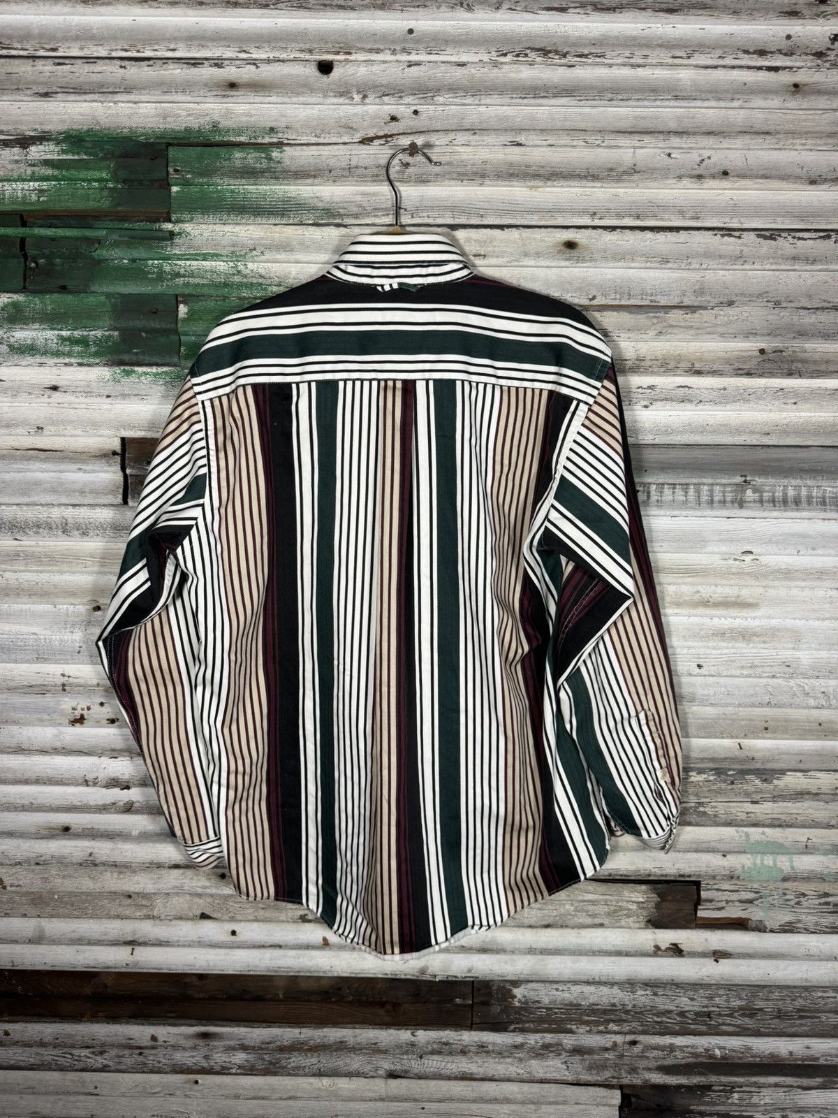 Vintage Vintage Striped Shirt Size US L / EU 52-54 / 3 - 2 Thumbnail