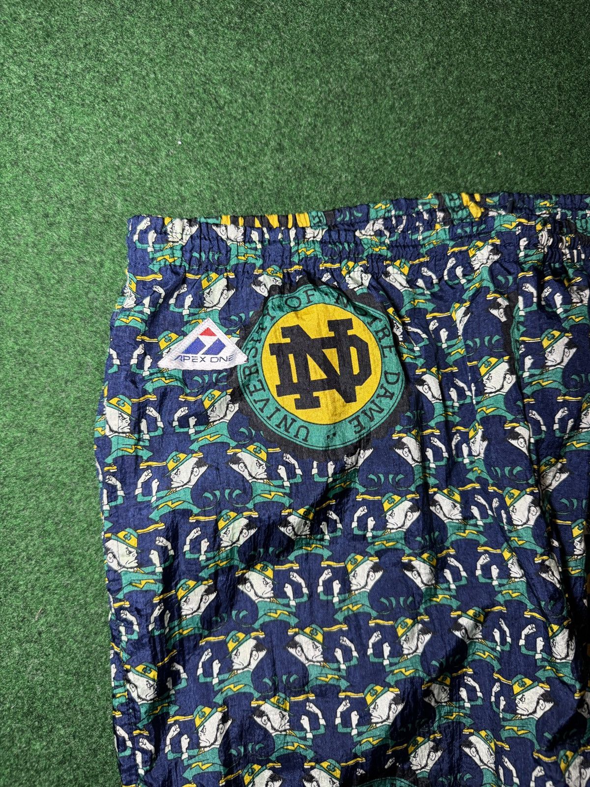 Apex Vintage 90s Notre Dame Fighting Irish M/L Sweatpants Size US 36 / EU 52 - 3 Thumbnail