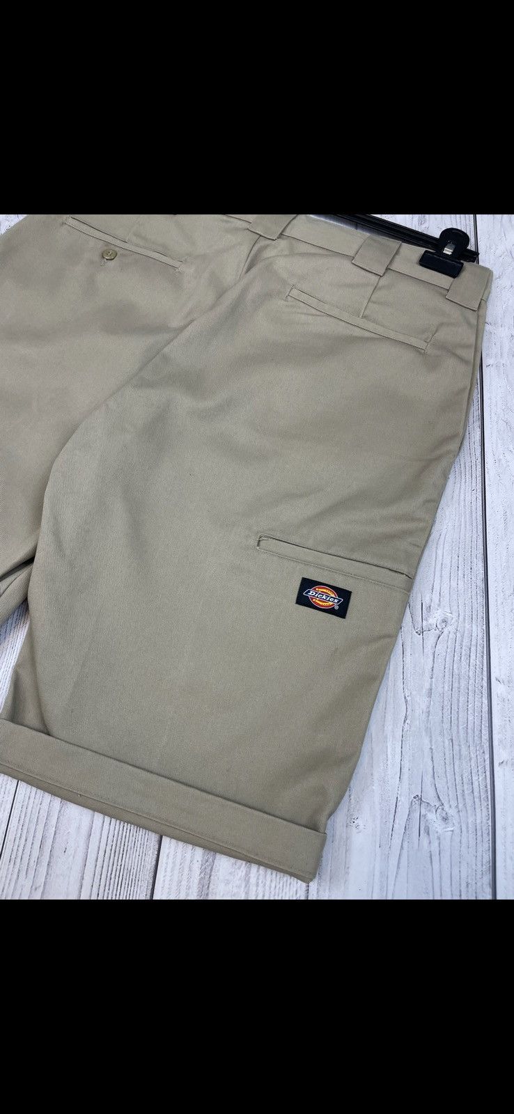 Dickies Vintage cargo shorts Dickies work wear pocket logo 34 Size US 34 / EU 50 - 5 Thumbnail