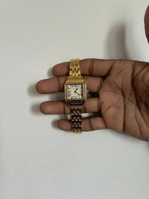 Vintage Vintage 90s vintage retro luxury style quartz Gold watch Size ONE SIZE - 3 Thumbnail