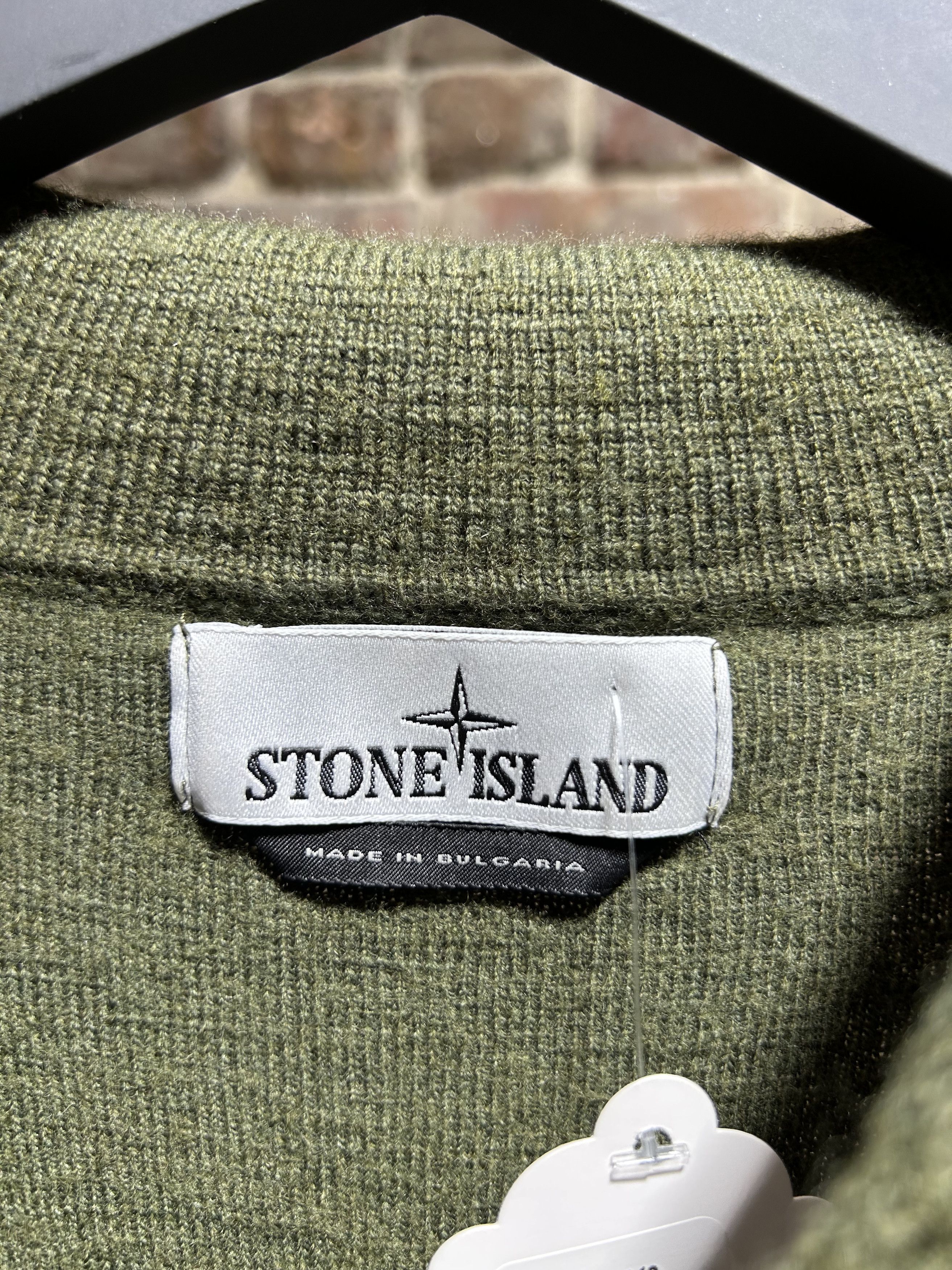 Stone Island Stone Island Wool Quarter Button Up Size US S / EU 44-46 / 1 - 4 Thumbnail