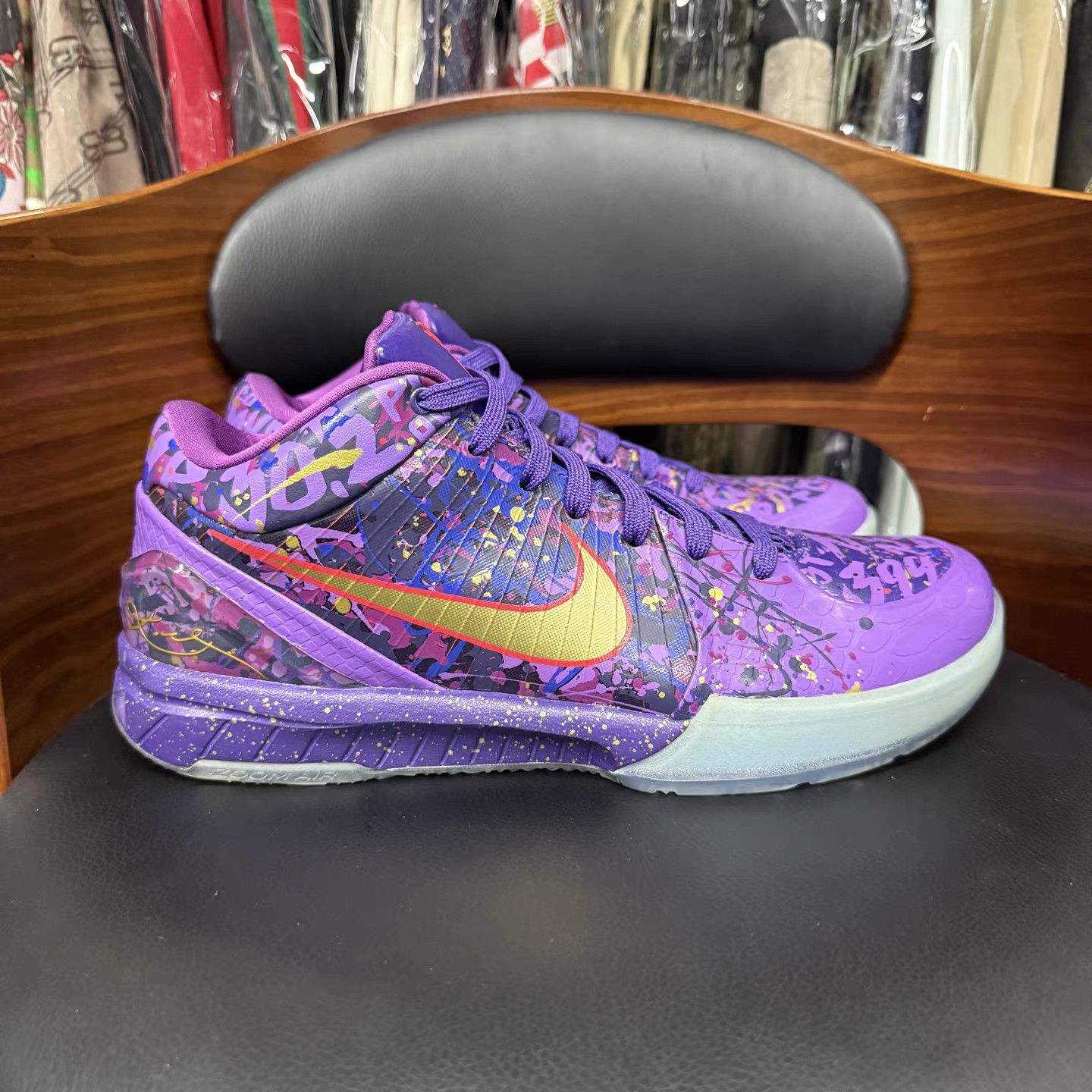 Nike Nike Kobe 4 ZK4 Protro Masterpiece Basketball Shoes K15 Size US 10 / EU 43 - 4 Thumbnail