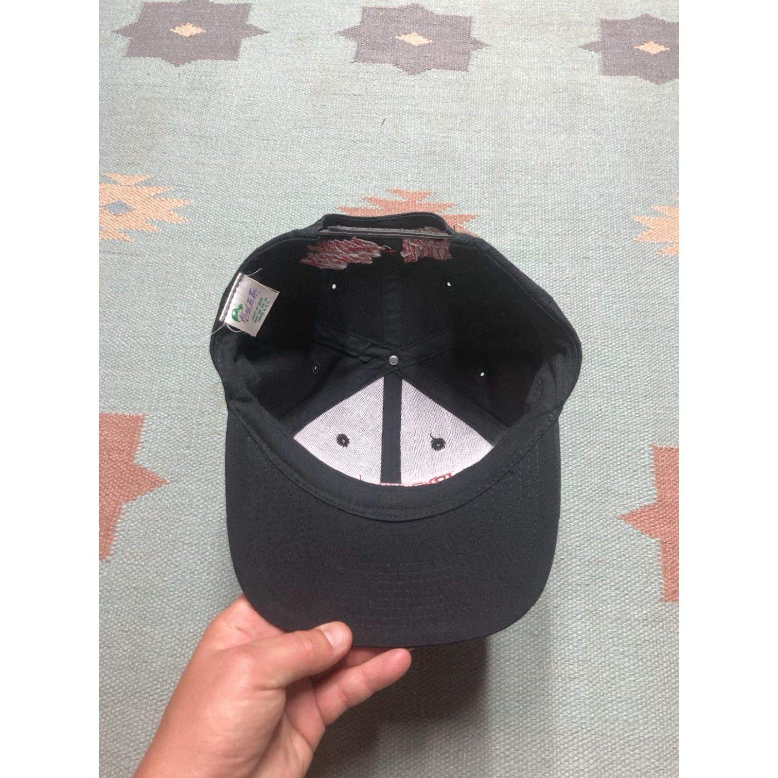 Doublet VINTAGE SnapBack Hat Cap Double Trouble Travis Tritt Marty Stuart Country Music Men Adjustable Black Snapback Hats Mens Size ONE SIZE - 6 Thumbnail