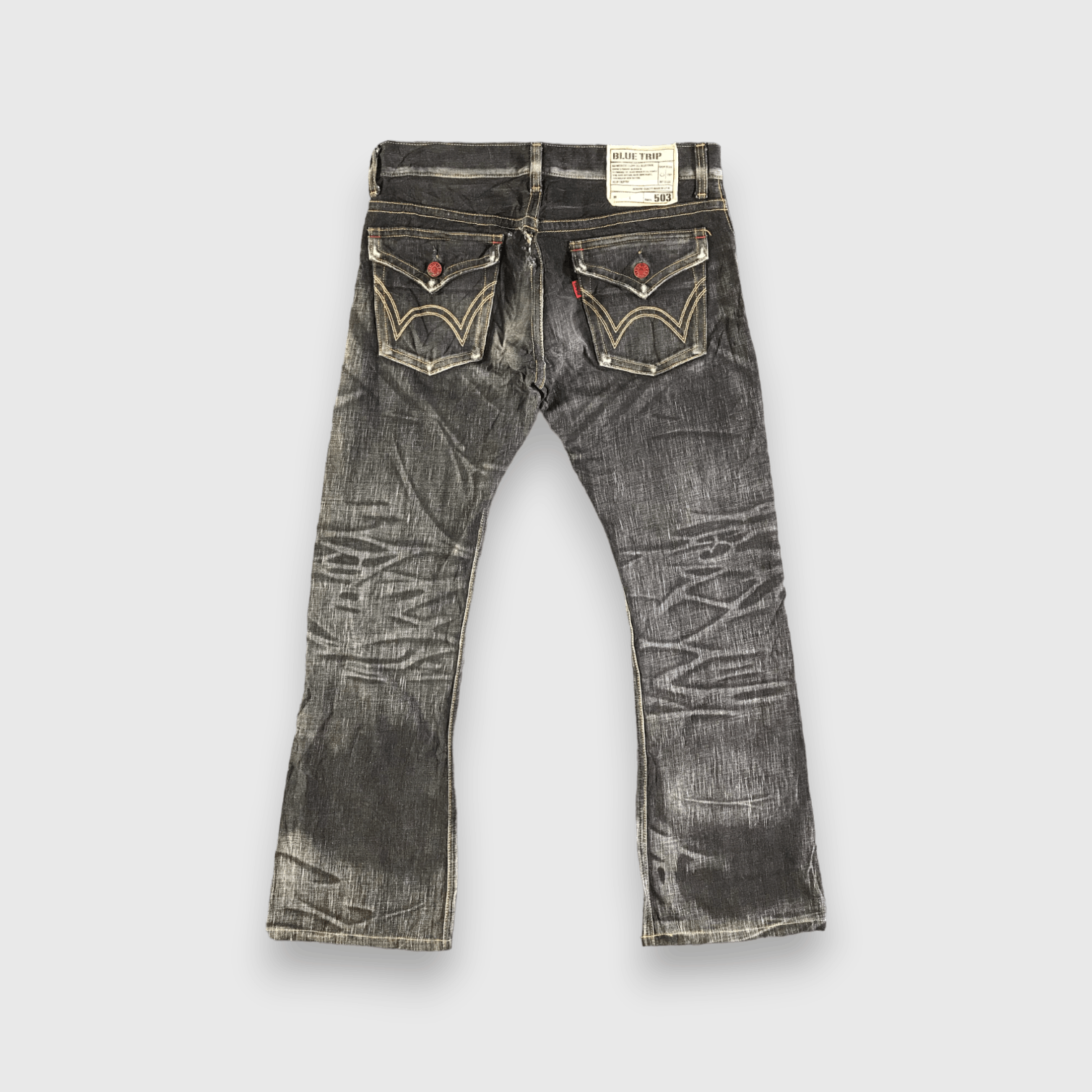 Edwin Vintage Blue Trip Edwin 503 Jeans-J4546 Size US 36 / EU 52 - 2 Thumbnail