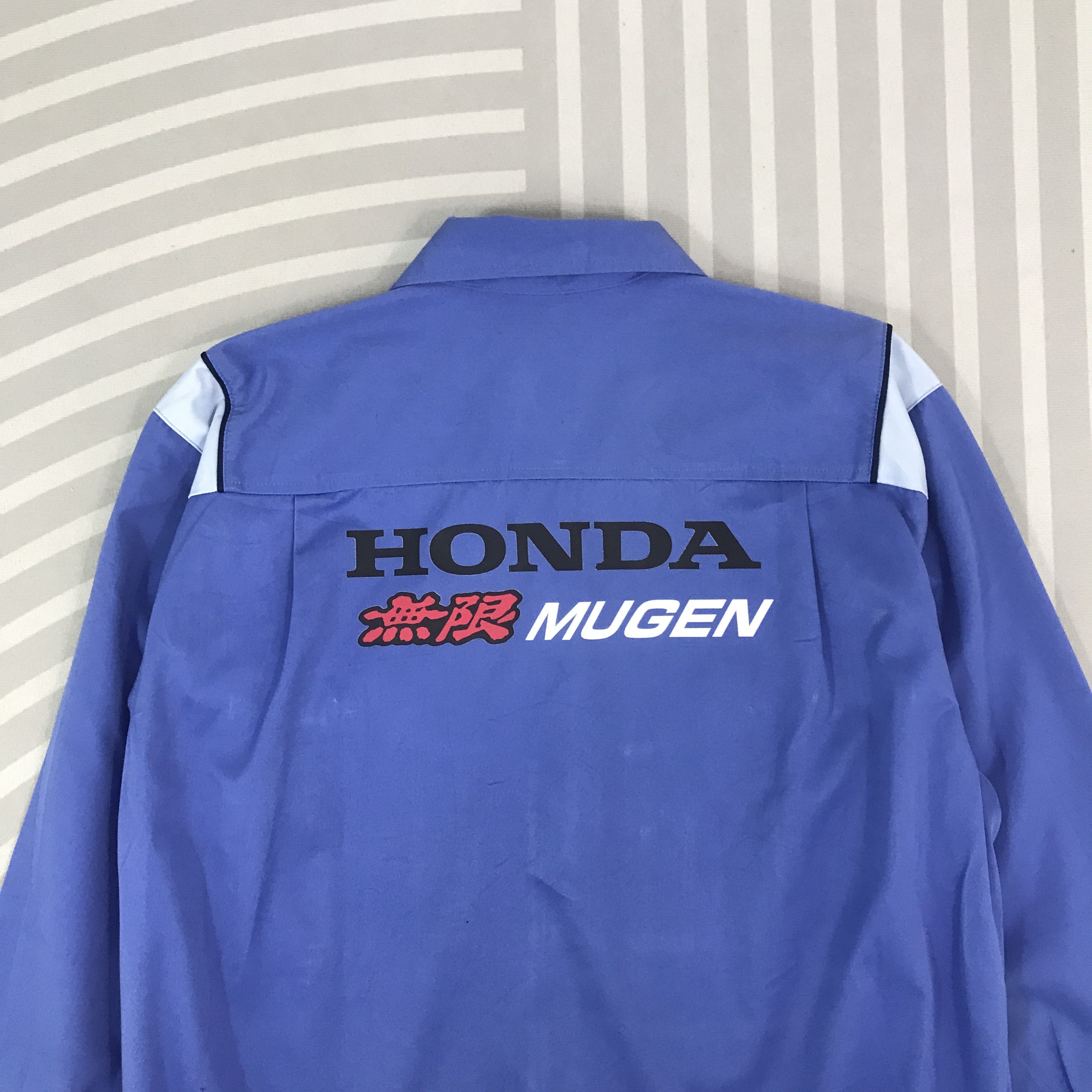 Japanese Brand × Vintage Vintage Honda Mugen Racing work uniform custom Jacket Size US L / EU 52-54 / 3 - 4 Thumbnail