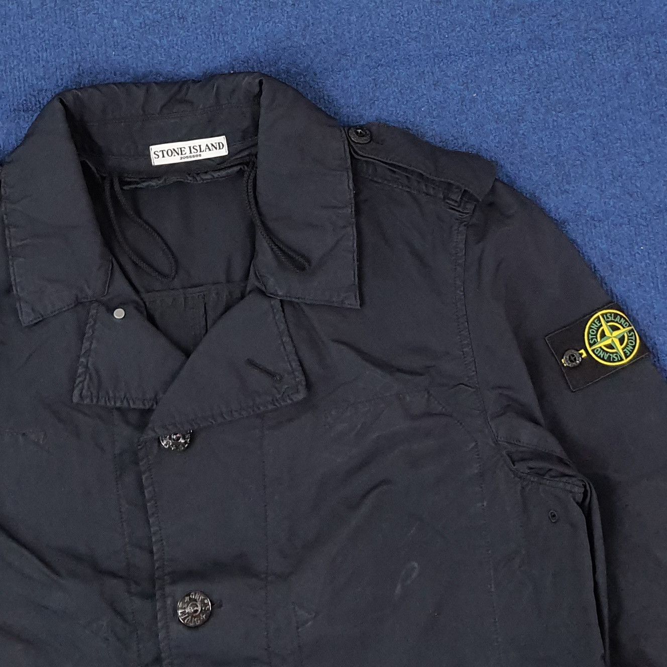 Stone Island Vintage Stone Island 2098989 Trench Jacket C248N2 Size US L / EU 52-54 / 3 - 2 Thumbnail