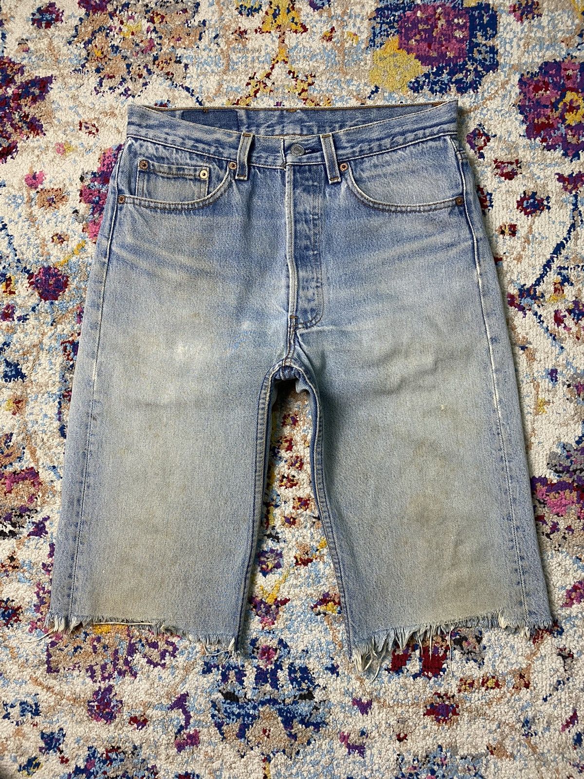 Levi's × Vintage 1994 Cut 501xx Levis Made in USA Button Fly Jeans W30 Size US 30 / EU 46 - 1 Thumbnail