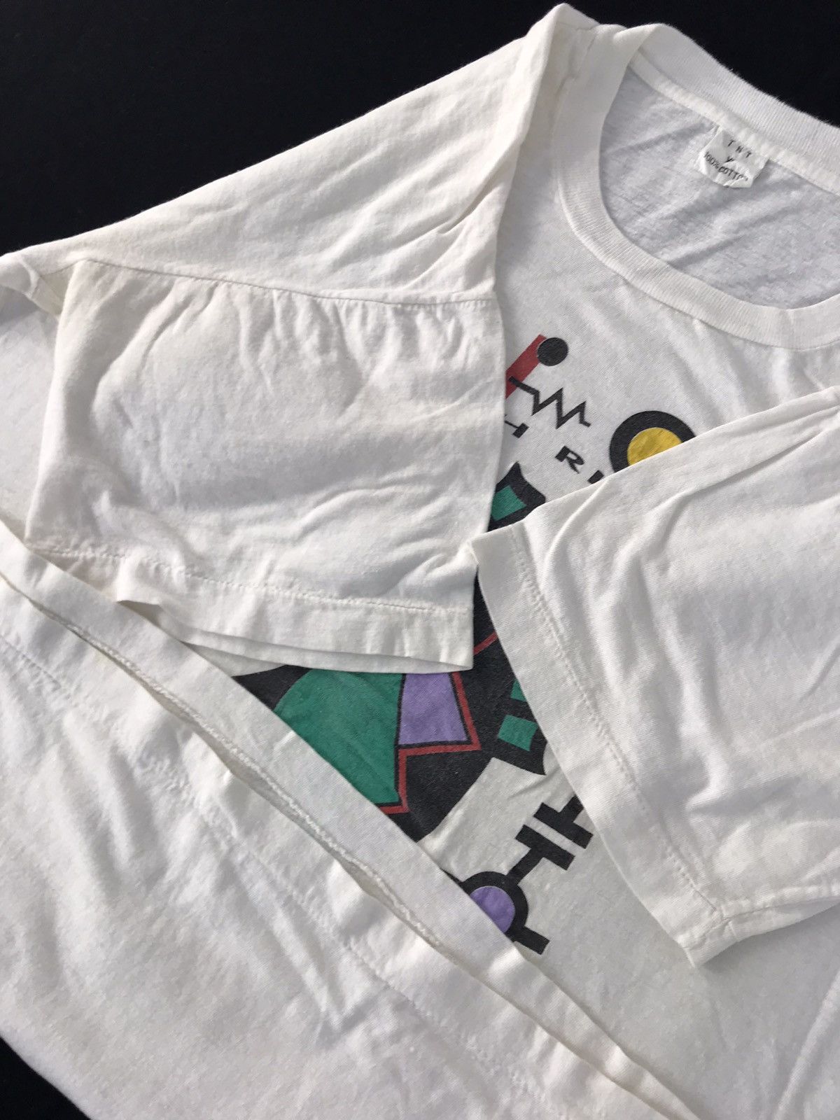 Band Tees 80s 90s Tnt French Riviera Mancera Tourist Tee Size L / US 10 / IT 46 - 4 Thumbnail