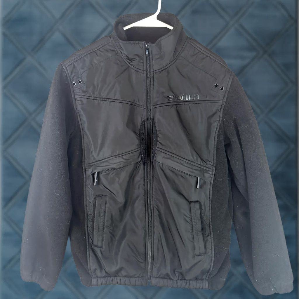 Ecko Unltd. Ecko Unltd. Jacket Mens M Black Softshell Lined Full Zip Outdoor Windbreaker Size US M / EU 48-50 / 2 - 1 Thumbnail