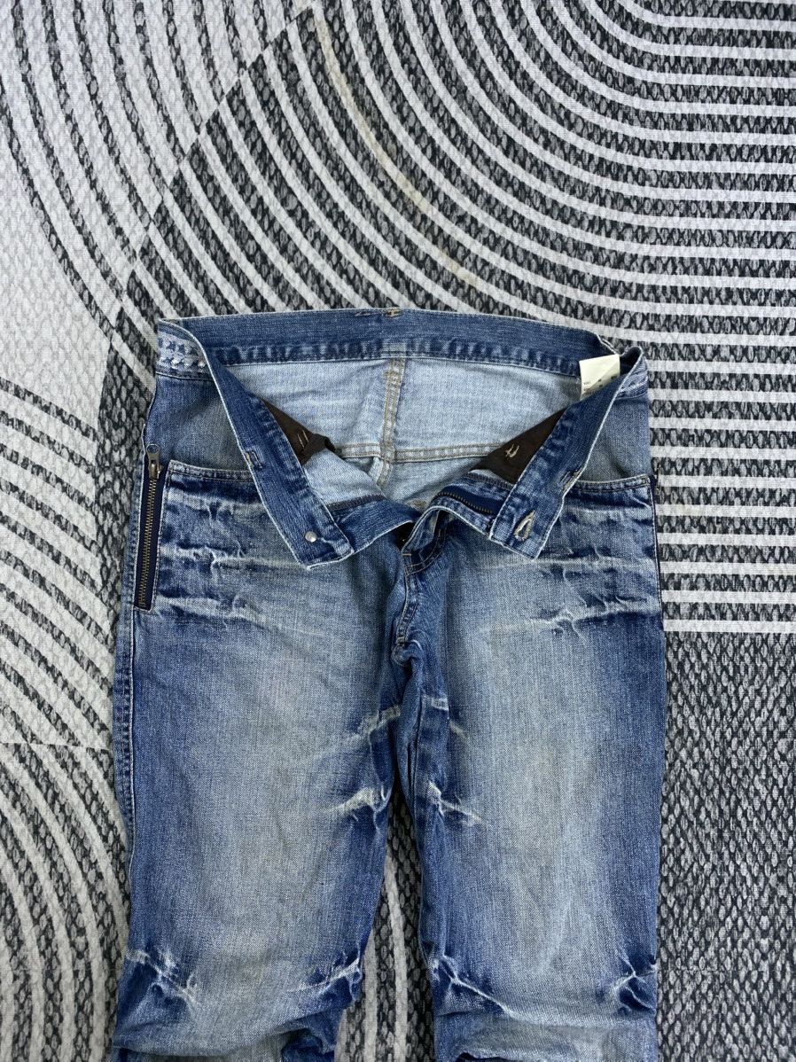PPFM Vintage PPFM Curve Distressed Denim Pants Size US 32 / EU 48 - 10 Thumbnail