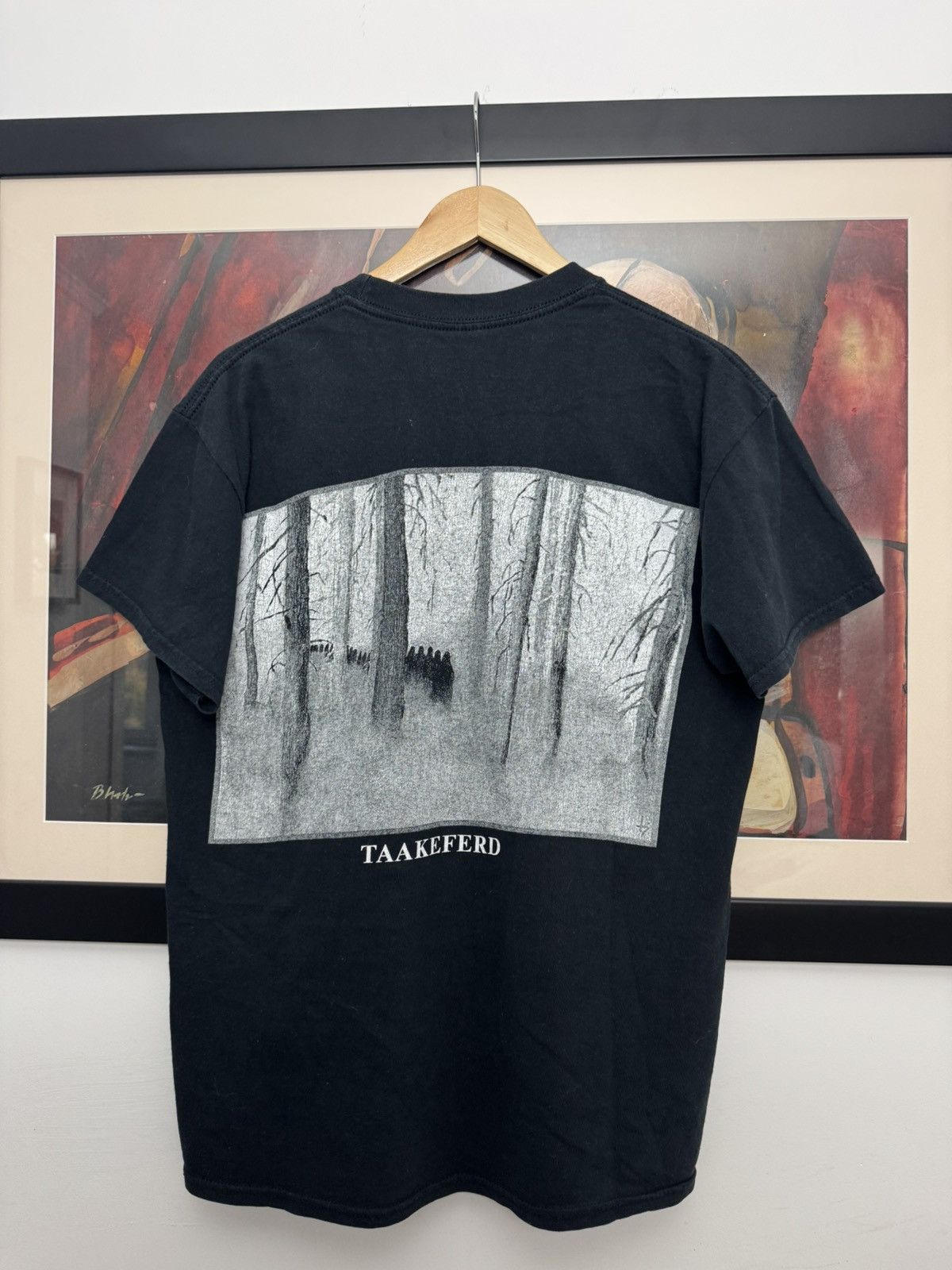 Band Tees Darkthrone Taakeferd Metal Band Vintage Tee Death Hardcore Size US L / EU 52-54 / 3 - 2 Thumbnail