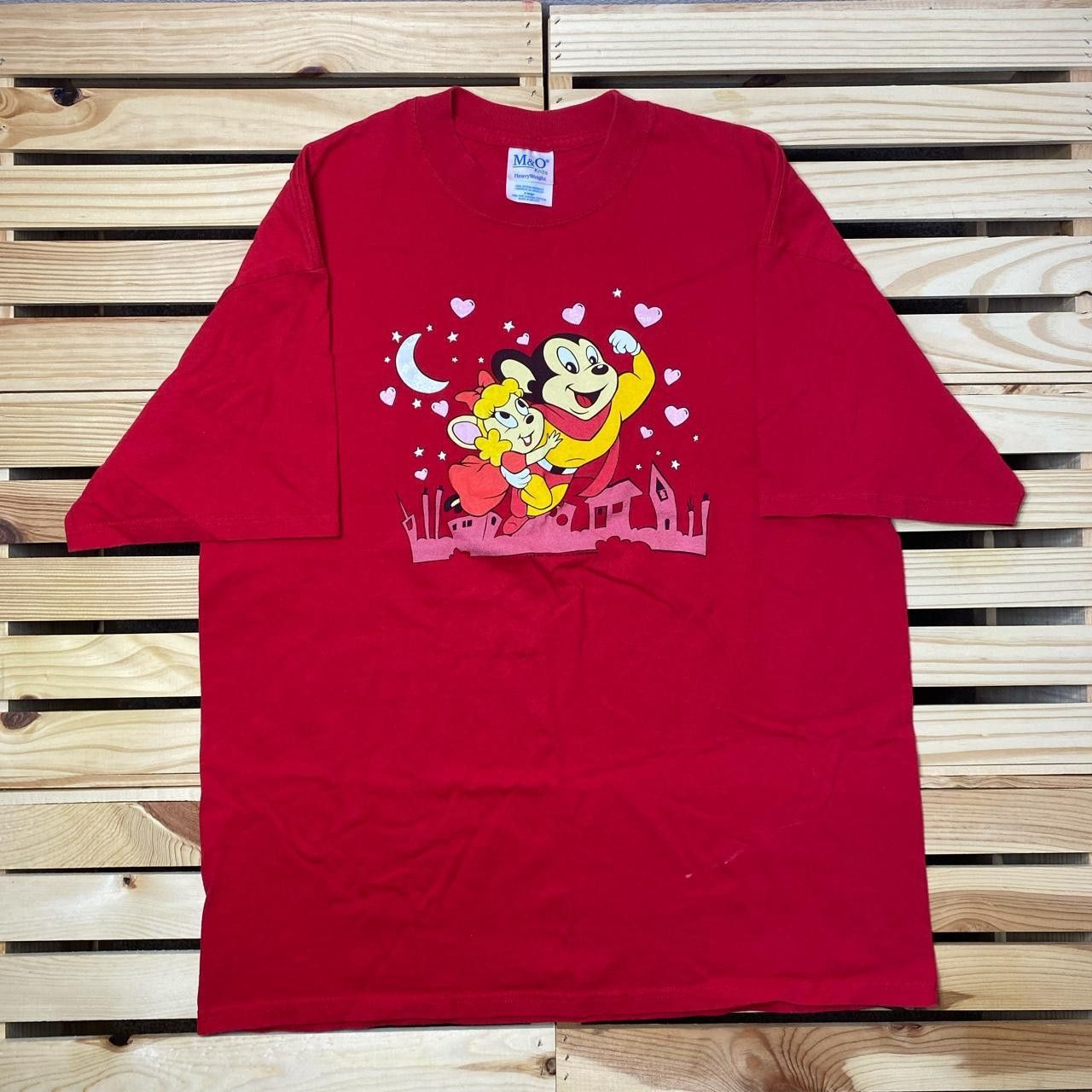 Other Vintage Mighty Mouse Red Cartoon Tee Size XL Size US XL / EU 56 / 4 - 1 Thumbnail