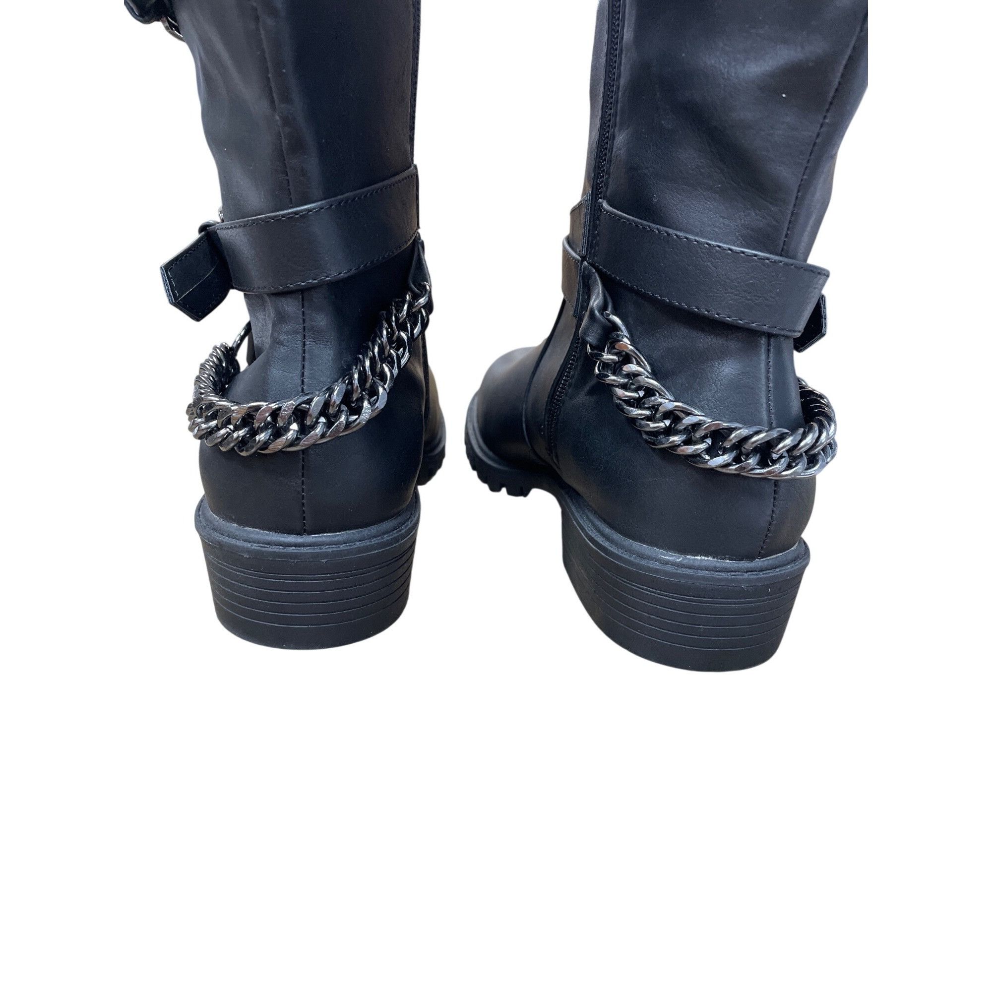 Torrid Torrid Womans Black Non Leather Below Knee Riding Boots SKU Size US 9 / IT 39 - 9 Thumbnail