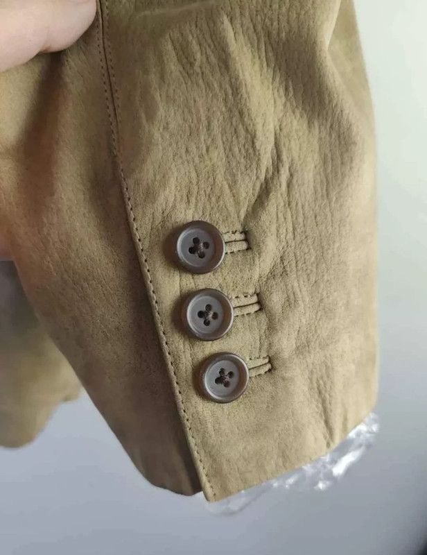 Donna Karan Donna Karan Mens Suede Jacket Size US M / EU 48-50 / 2 - 4 Thumbnail