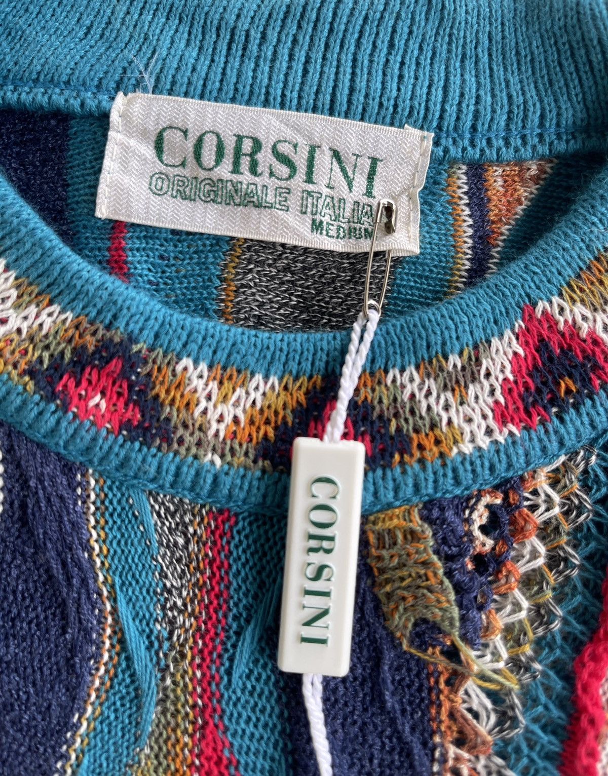 Coogi Corsini 3D Sweater Knitted Coogi Style Size US M / EU 48-50 / 2 - 9 Thumbnail