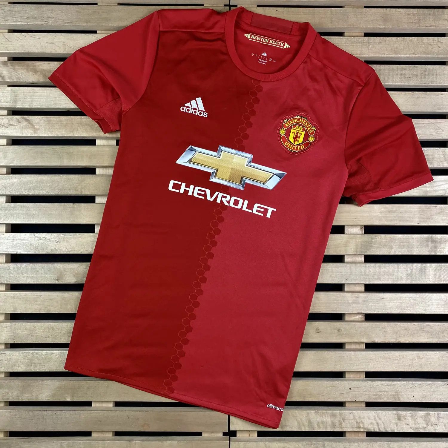 Adidas Men’s Tshirt Jersey Manchester United Adidas Vintage Size L Size US L / EU 52-54 / 3 - 1 Thumbnail
