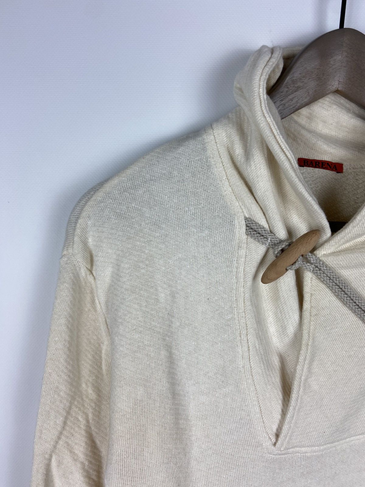 Barena × Designer Barena Shawl Collar Duffle Mens Beige Sweater Luxury Size US M / EU 48-50 / 2 - 5 Thumbnail