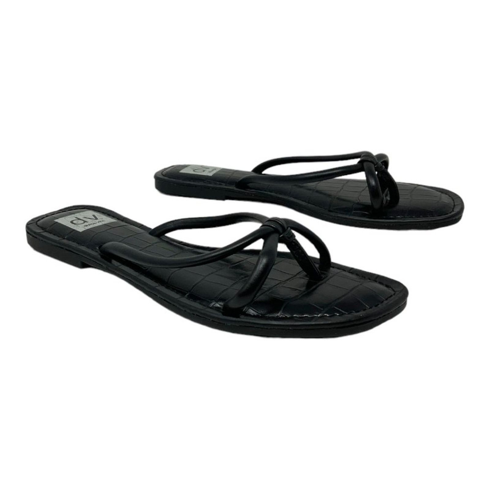 Other DV Dolce Vita Julissa Black Thong Sandal Size 9 NWT Size US 9 / IT 39 - 2 Thumbnail