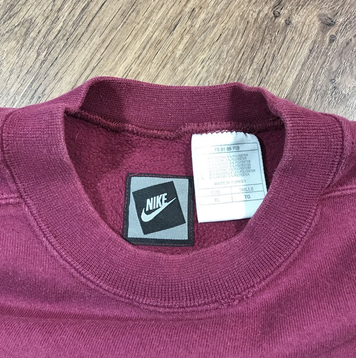 Nike × Vintage Nike Vintage Sweatshirt 80s Size XL Size US XL / EU 56 / 4 - 5 Thumbnail