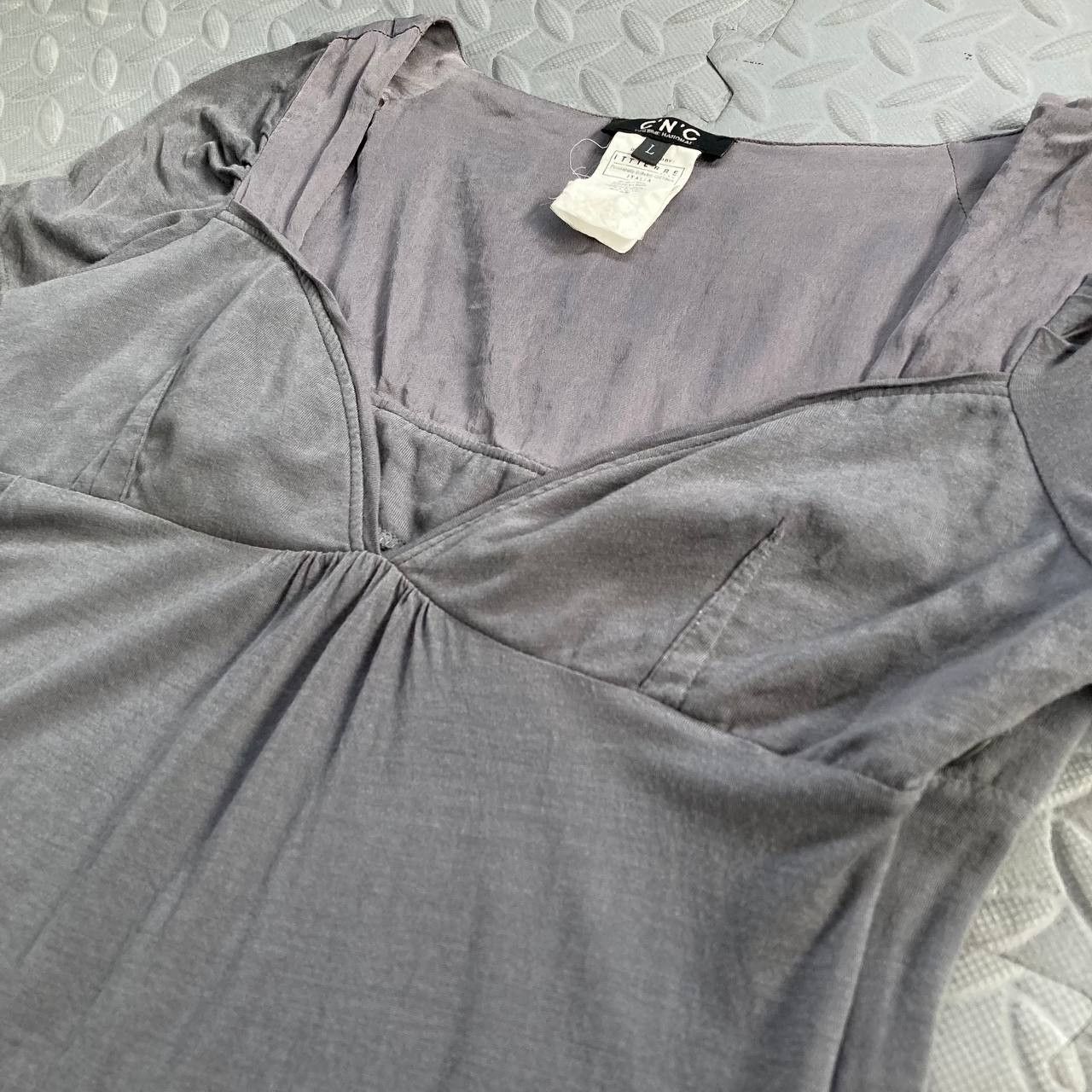 Costume National Y2k Babydoll Top Size L / US 10 / IT 46 - 8 Thumbnail