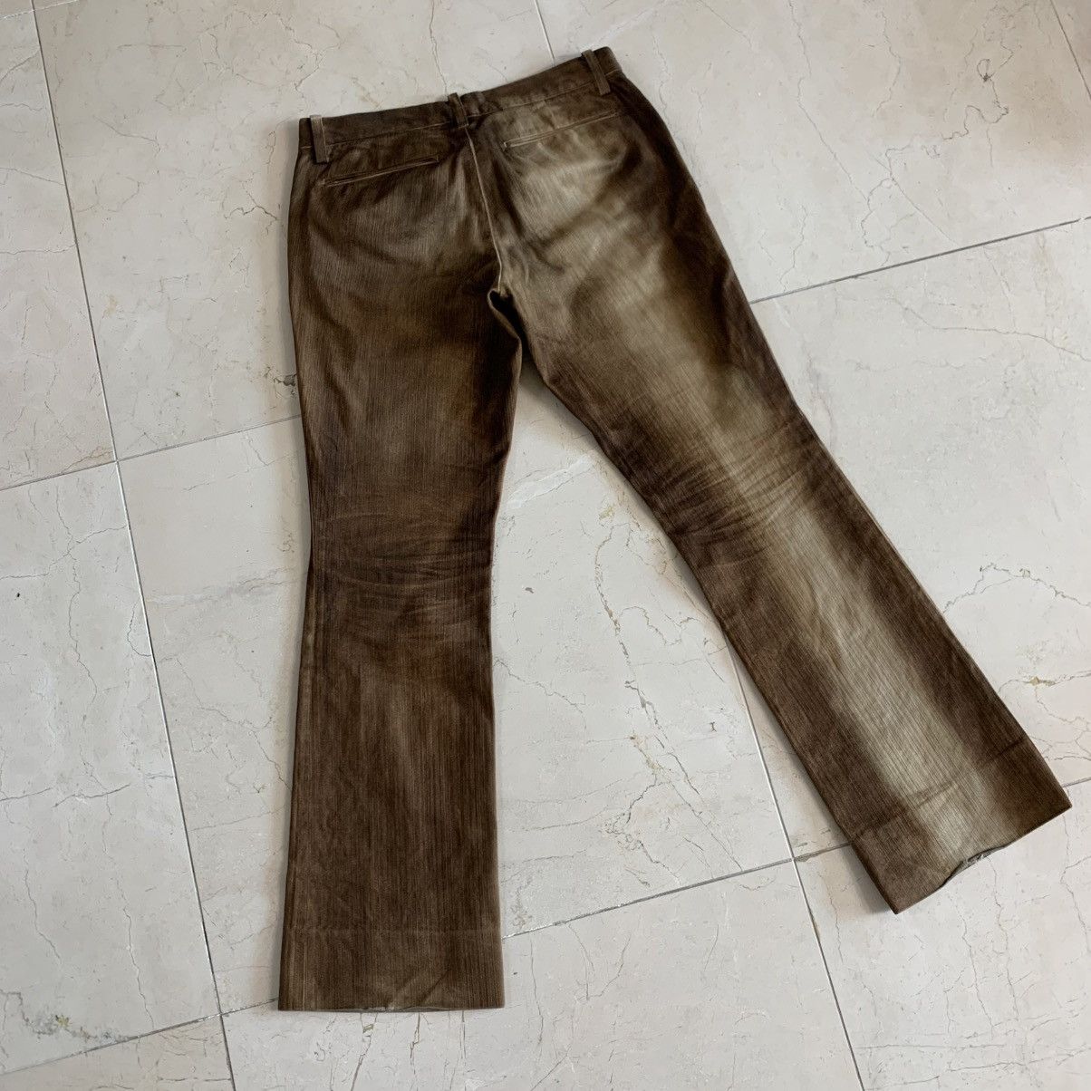 5351 POUR LES HOMMES 5351 Pour Les Hommes Burnt Boot Cut Pant Size US 30 / EU 46 - 4 Thumbnail