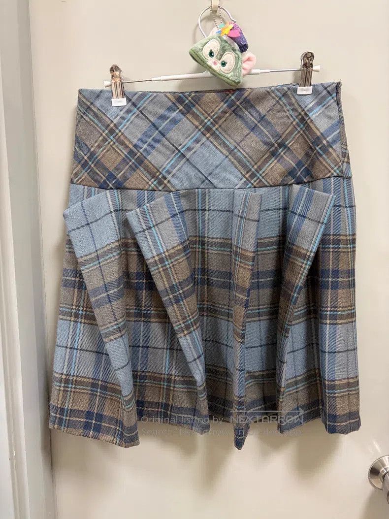 Vivienne Westwood Vivienne Westwood Deconstructed Plaid Skirt Size 27" / US 4 / IT 40 - 1 Thumbnail
