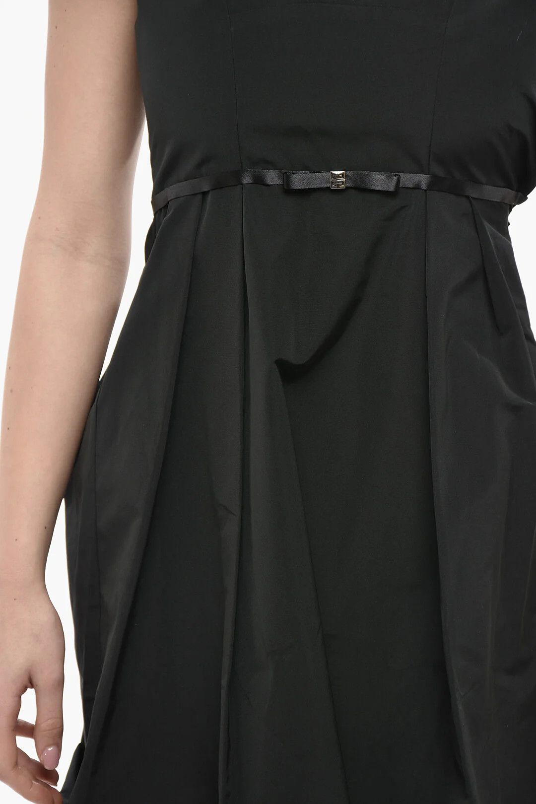 Givenchy og1mm0326 Flared Midi Dress in Black Size S / US 4 / IT 40 - 3 Thumbnail