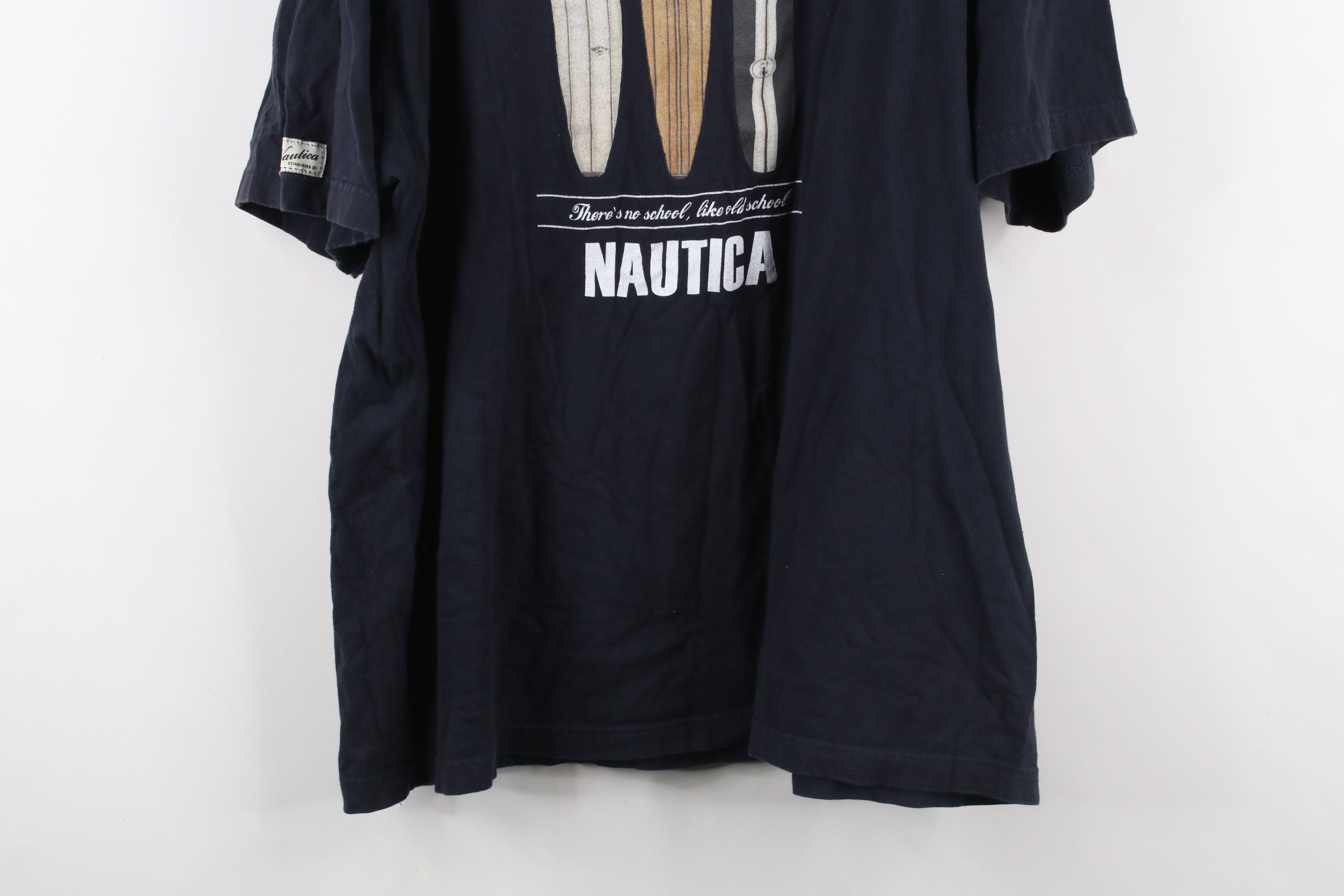 Nautica × Vintage Vintage Y2K Nautica Out Surfing Surfboard Pocket T-Shirt Size US XL / EU 56 / 4 - 11 Thumbnail