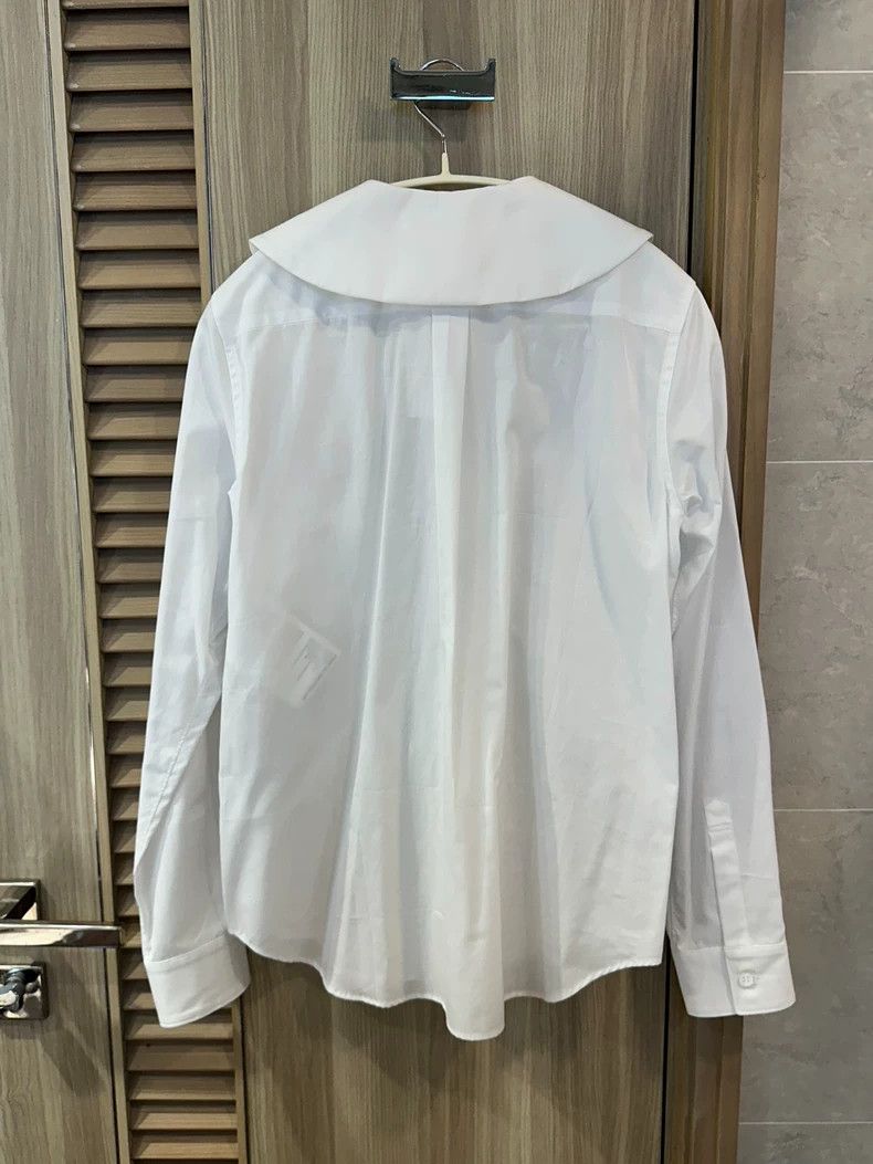 Comme des Garcons Comme Des Garcons Cute white shirt with gold ingot collar Size S / US 4 / IT 40 - 2 Thumbnail