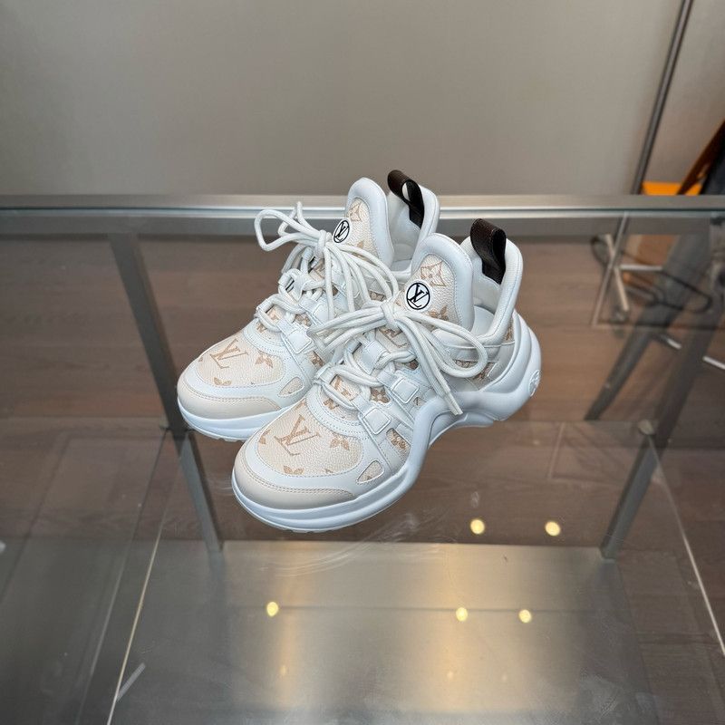 Louis Vuitton Louis Vuitton Archlight 1.0 Fashion Sneakers for Women 0079 Size US 5 / IT 35 - 1 Thumbnail