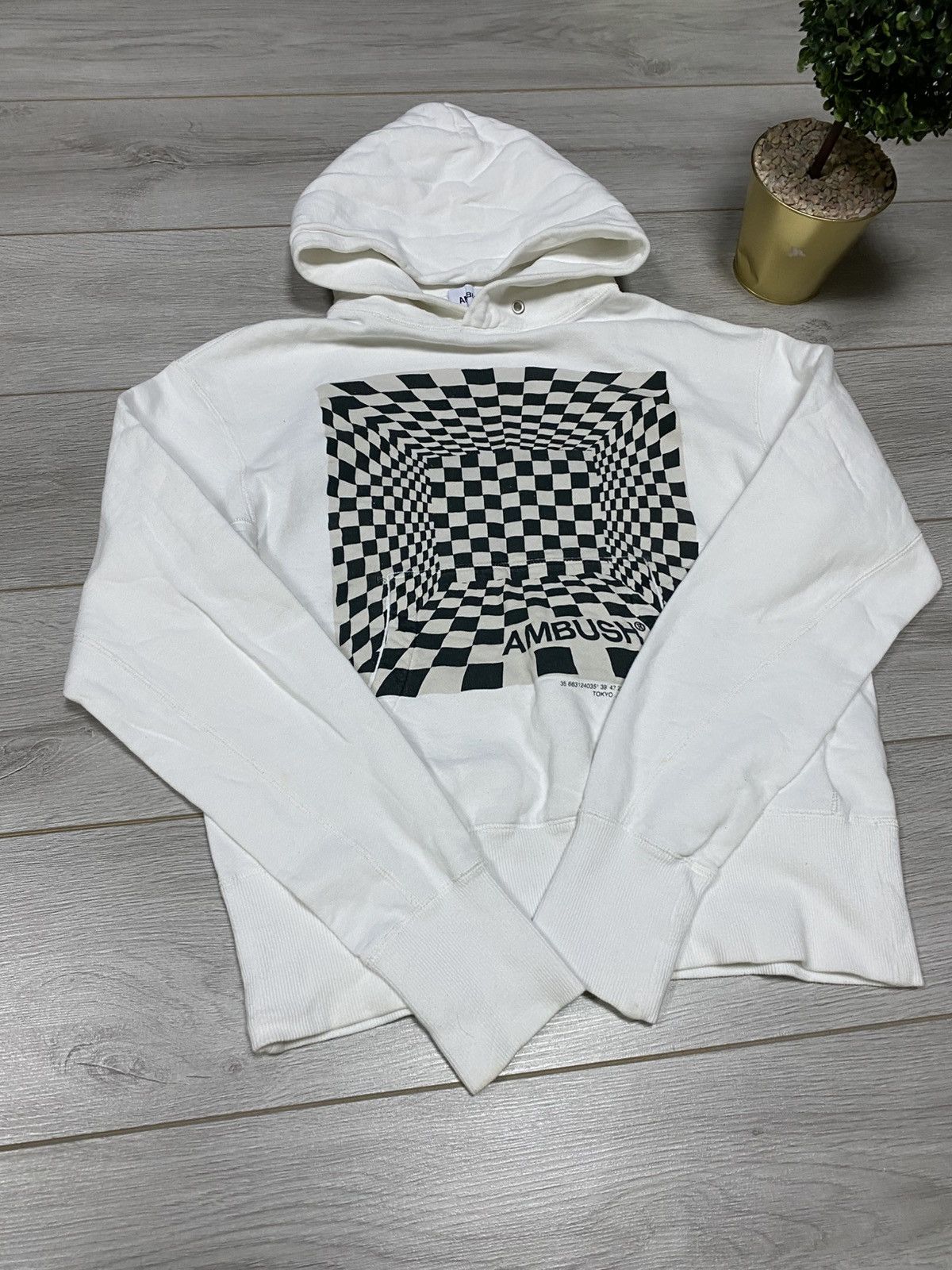 Ambush Design Ambush Japan Optical check Print Hoodie Size US M / EU 48-50 / 2 - 8 Thumbnail