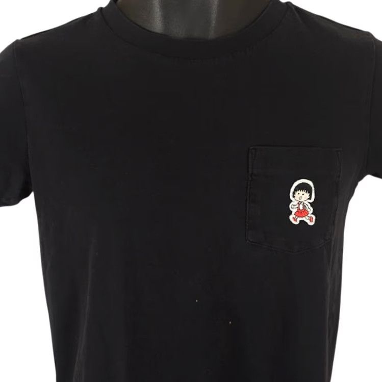 Uniqlo Chibi Maruko Chan T Shirt Womens XS Black Crop Top Japanese Manga Series Uniqlo Crop Top Womens XS Black Chibi Maruko Chan Shirt Size XS / US 0-2 / IT 36-38 - 2 Thumbnail