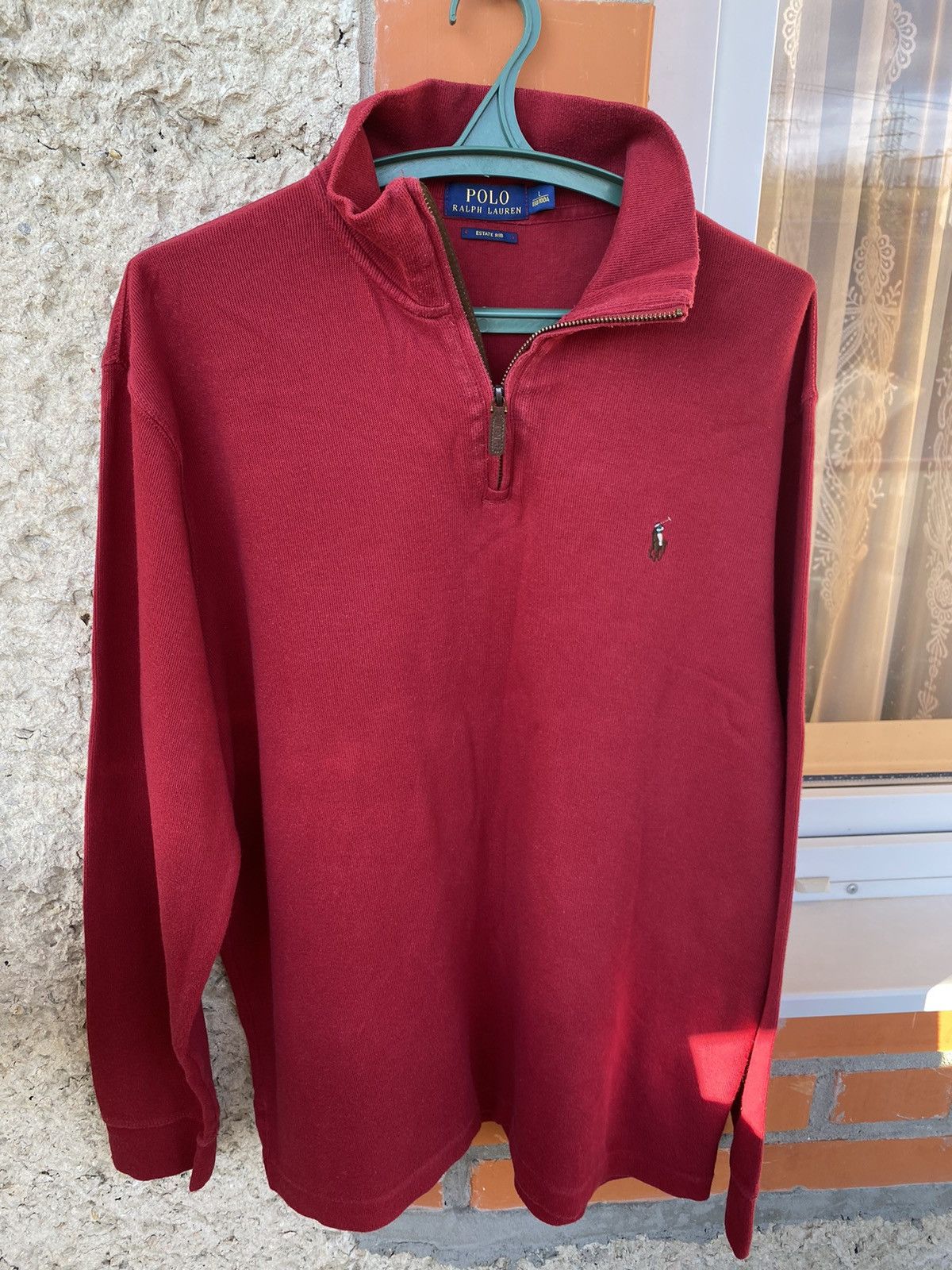 Polo Ralph Lauren Polo Ralph Lauren 1/4 Zip Cotton Long Sleeve Sweater Size US L / EU 52-54 / 3 - 7 Thumbnail