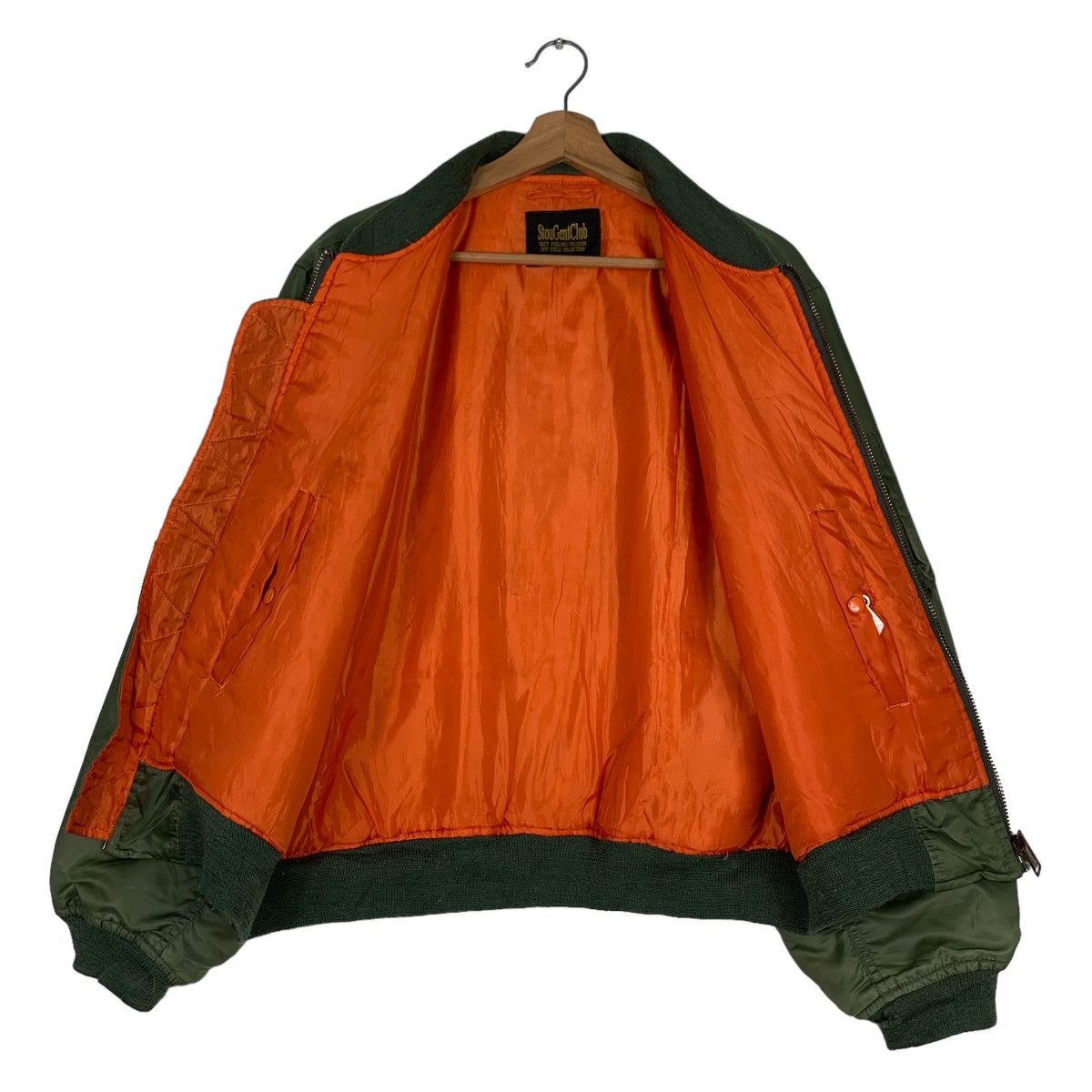 STOU GENT CLUB Ma 1 Bomber Jacket #0855-C38